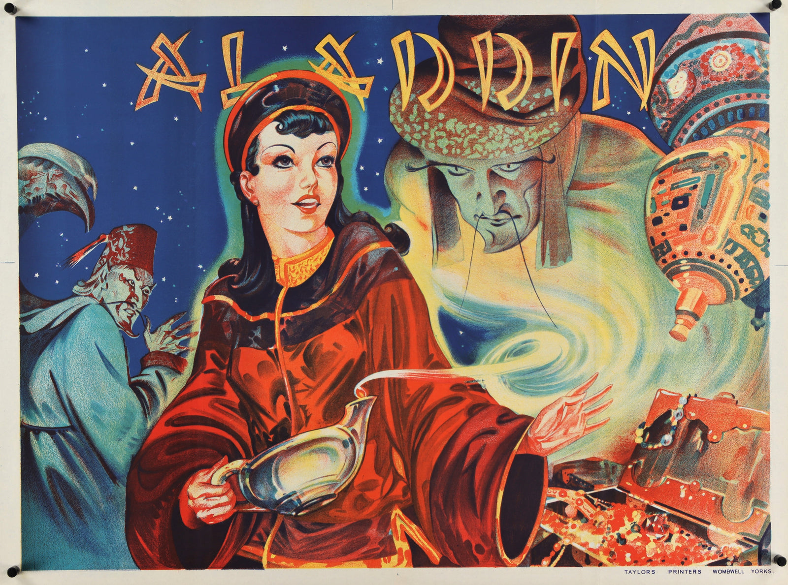 Aladdin - Authentic Vintage Poster