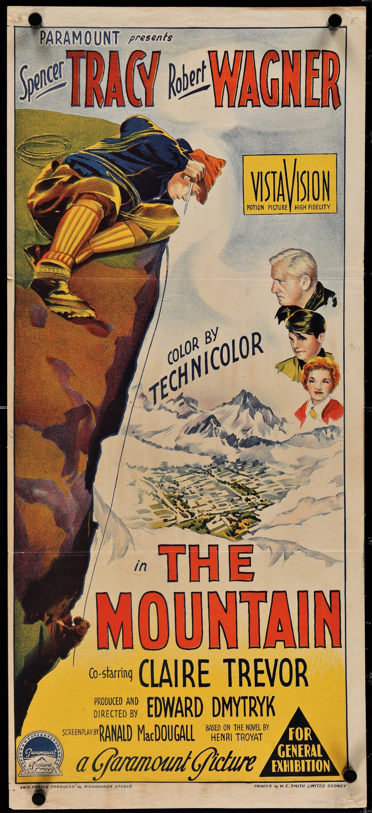 The Mountain - Authentic Vintage Poster