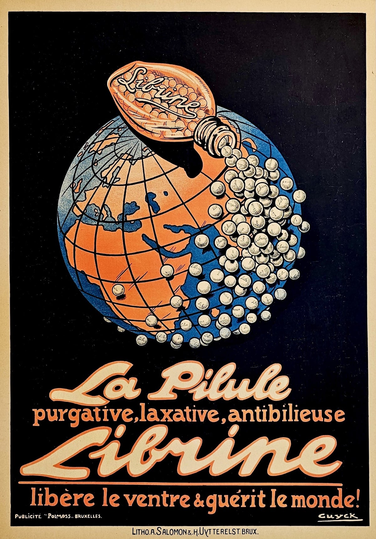 La Pilule - Authentic Vintage Poster