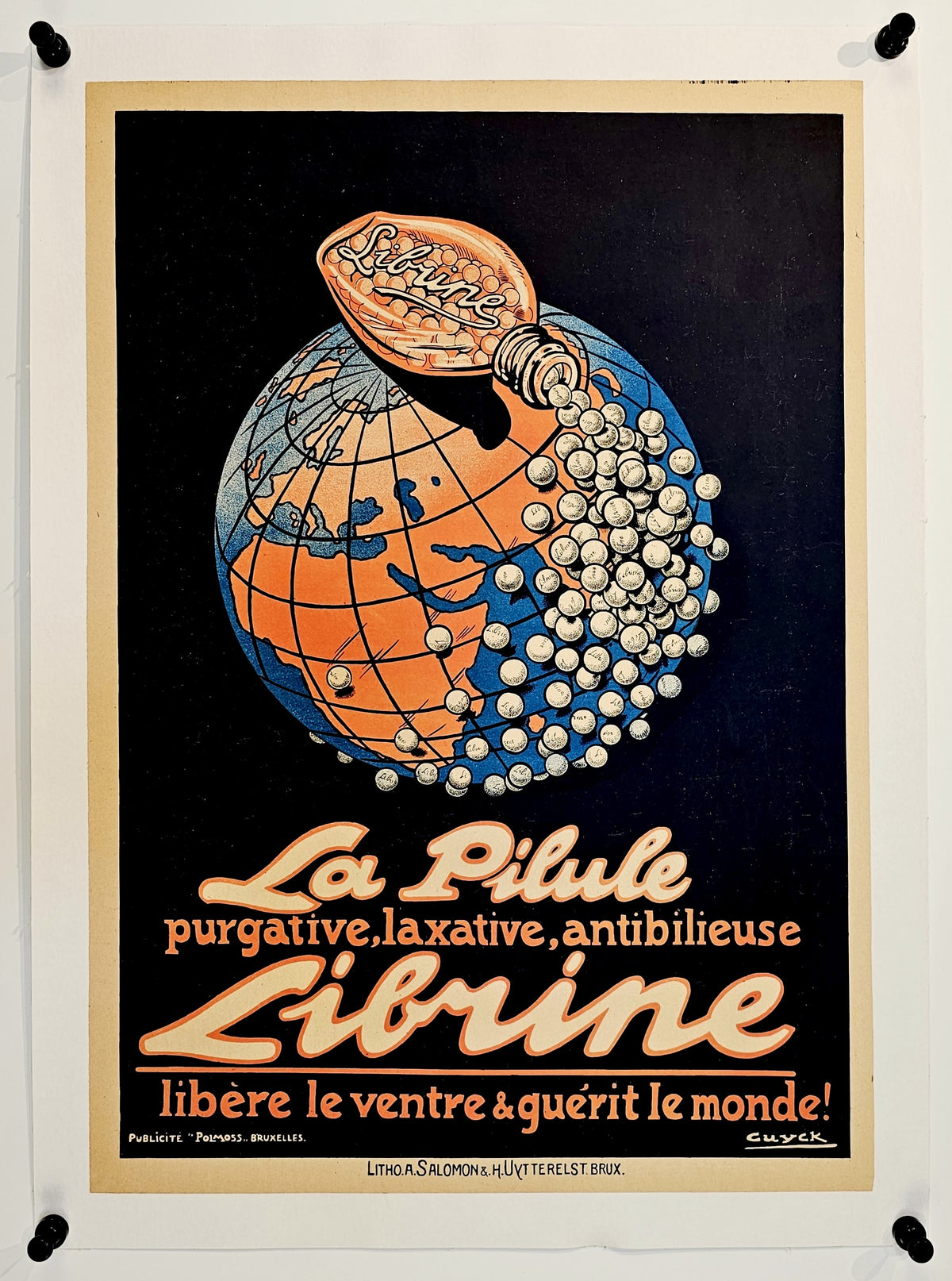 La Pilule - Authentic Vintage Poster