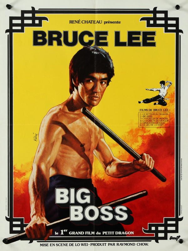 Bruce Lee, Big Boss - Authentic Vintage Poster