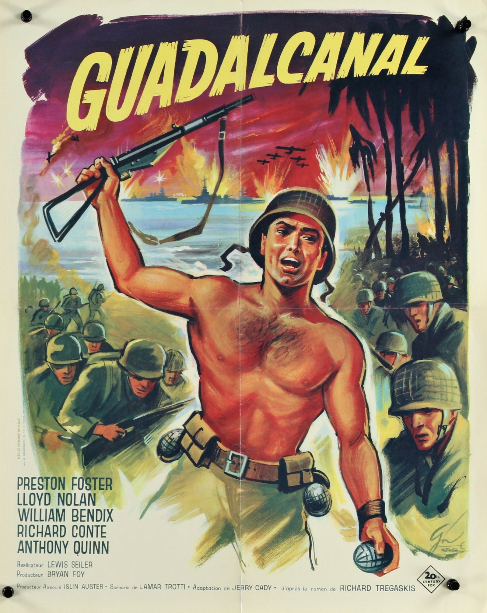 Guadcanal - Authentic Vintage Poster