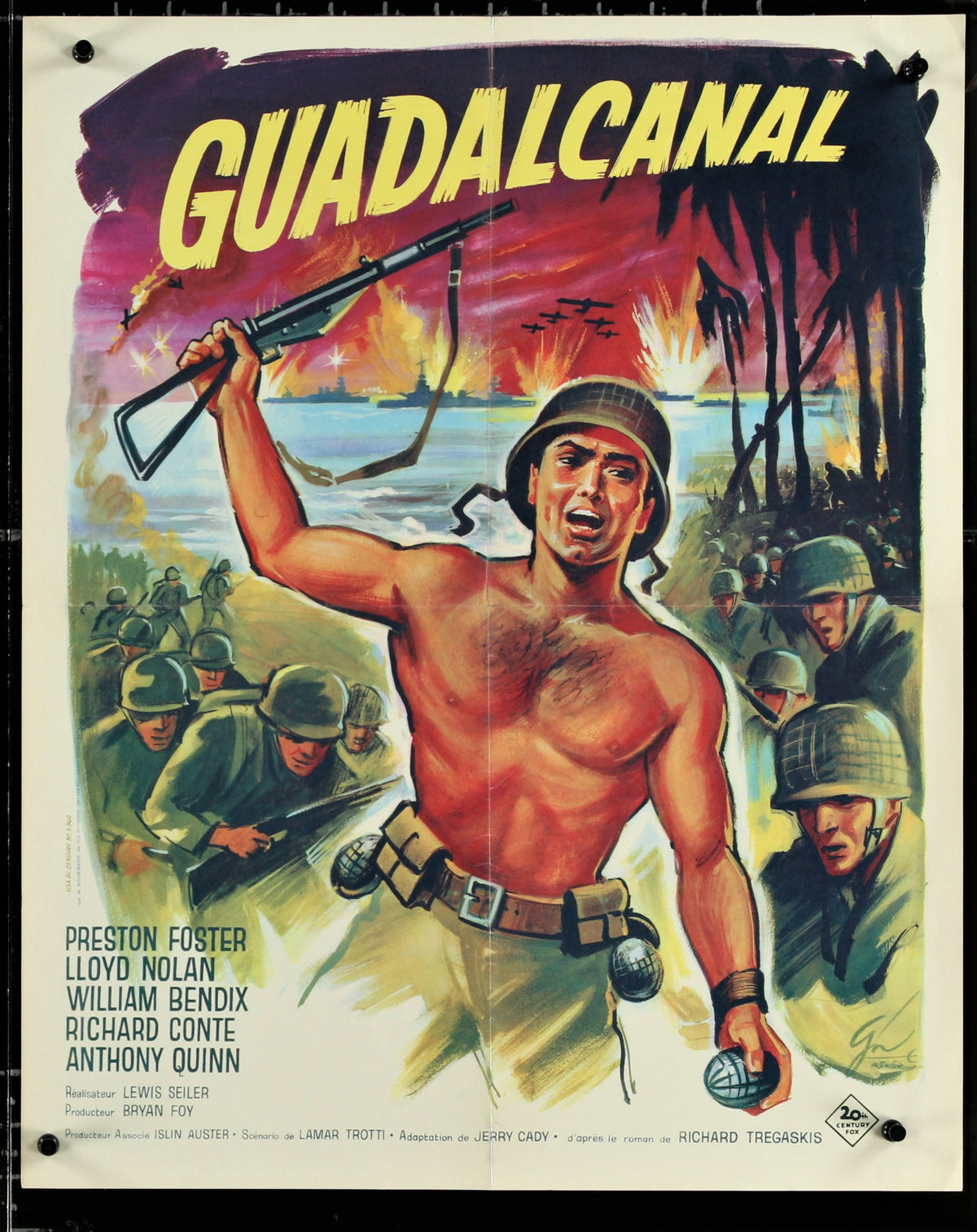 Guadcanal - Authentic Vintage Poster