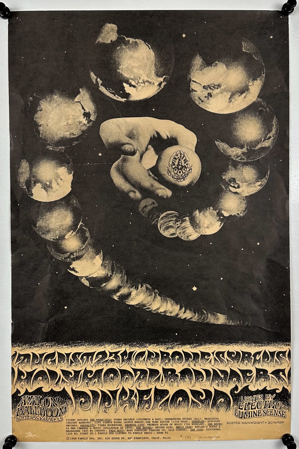 Pink Floyd FD-131 - Authentic Vintage Poster