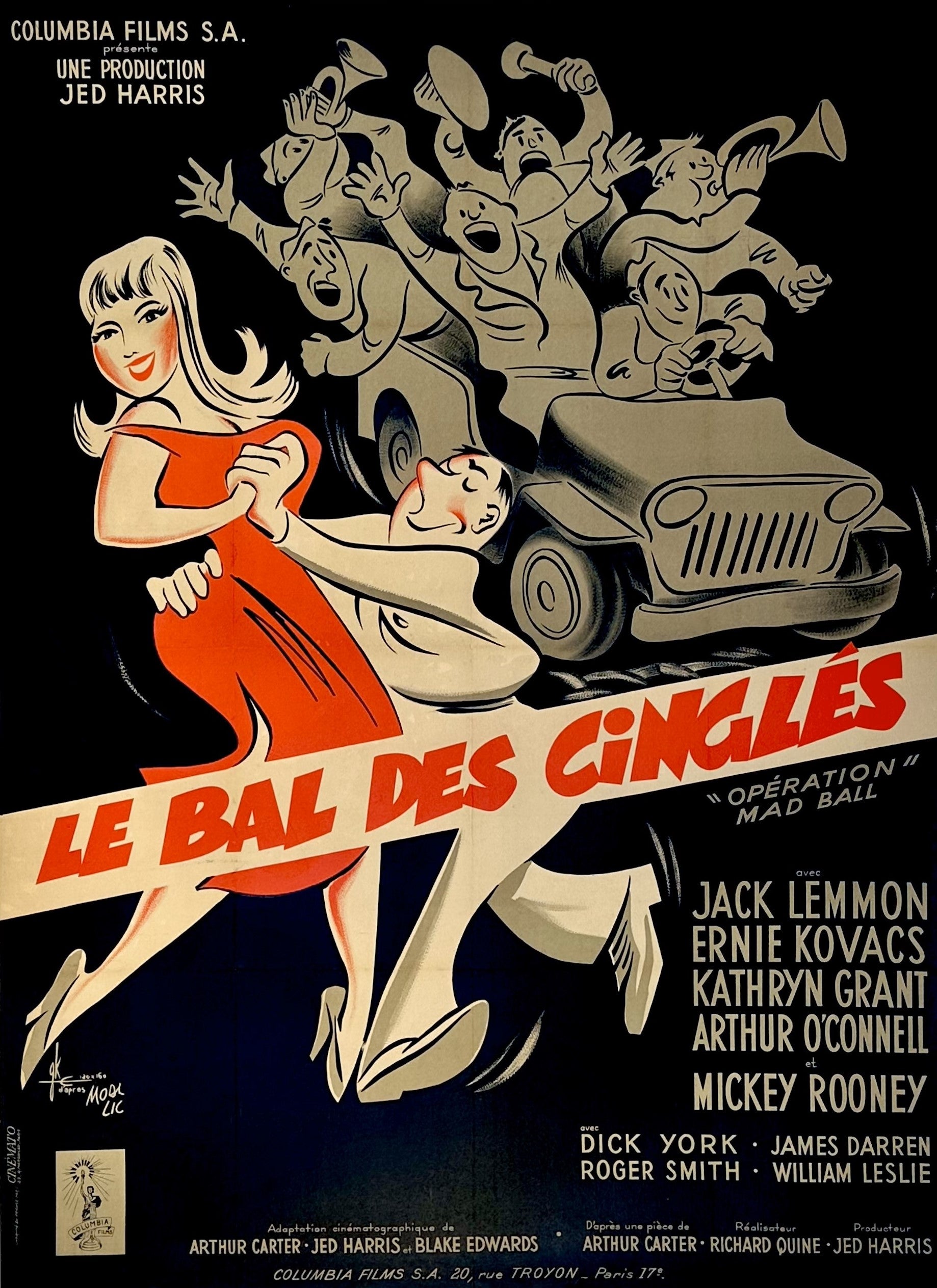 Le Bagne des Cingles - Authentic Vintage Poster