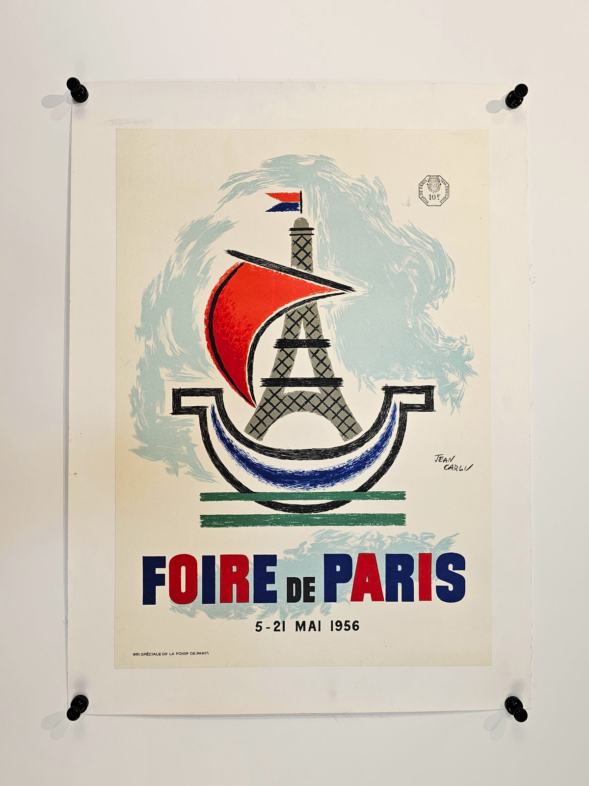 Foire de Paris Mai - Authentic Vintage Poster