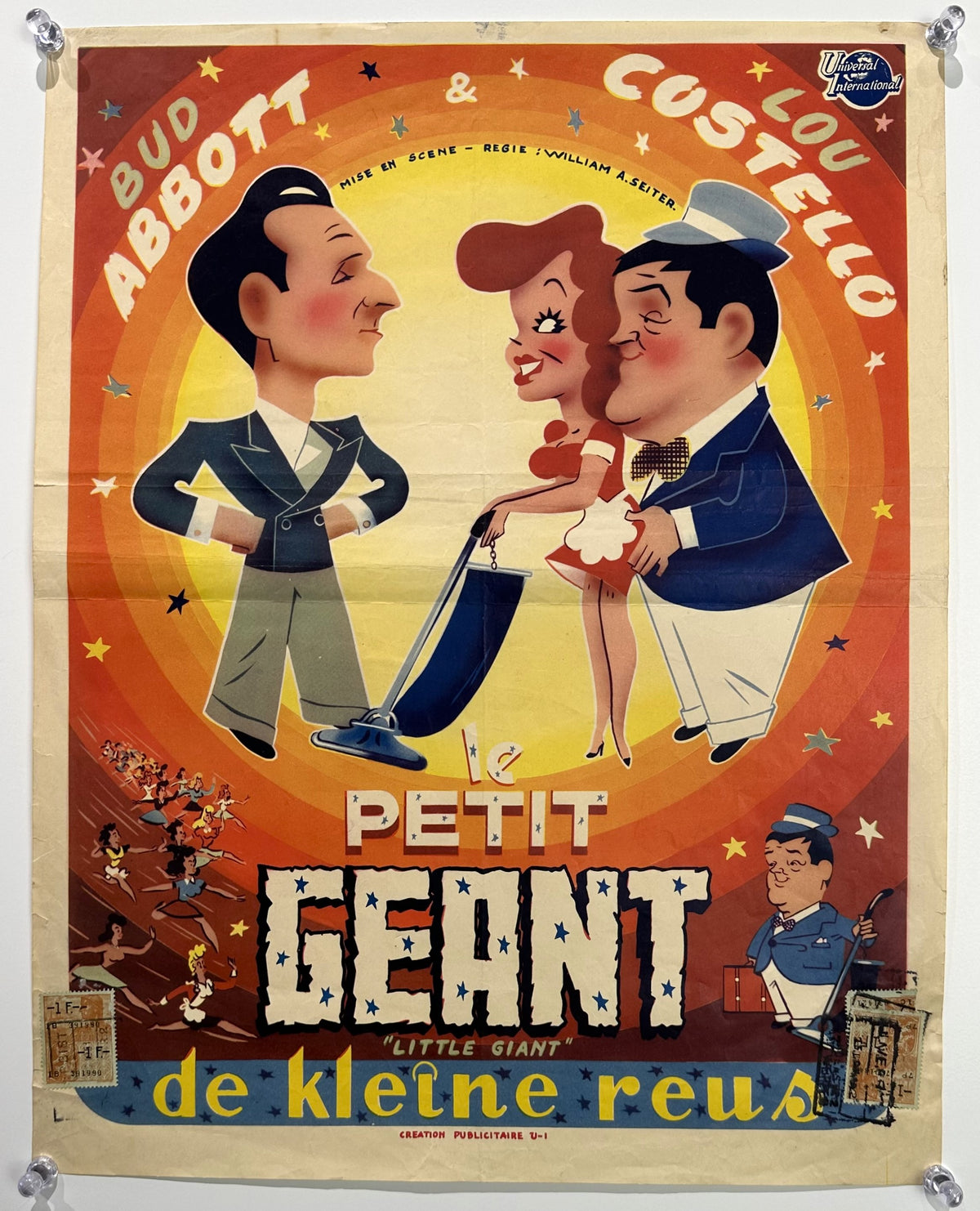 Petit Geant- Little Giant - Authentic Vintage Poster