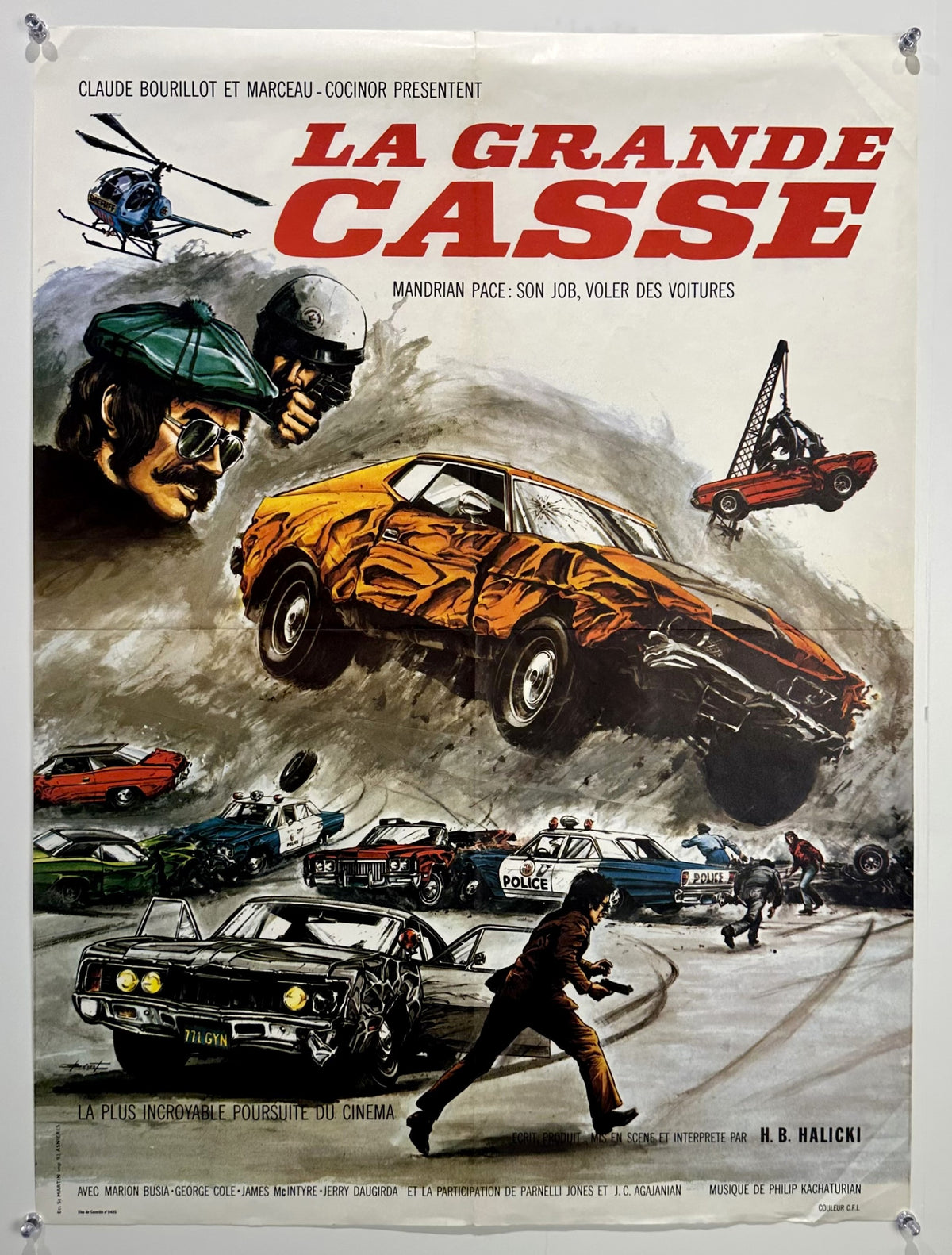 La Grand Casse - Authentic Vintage Poster