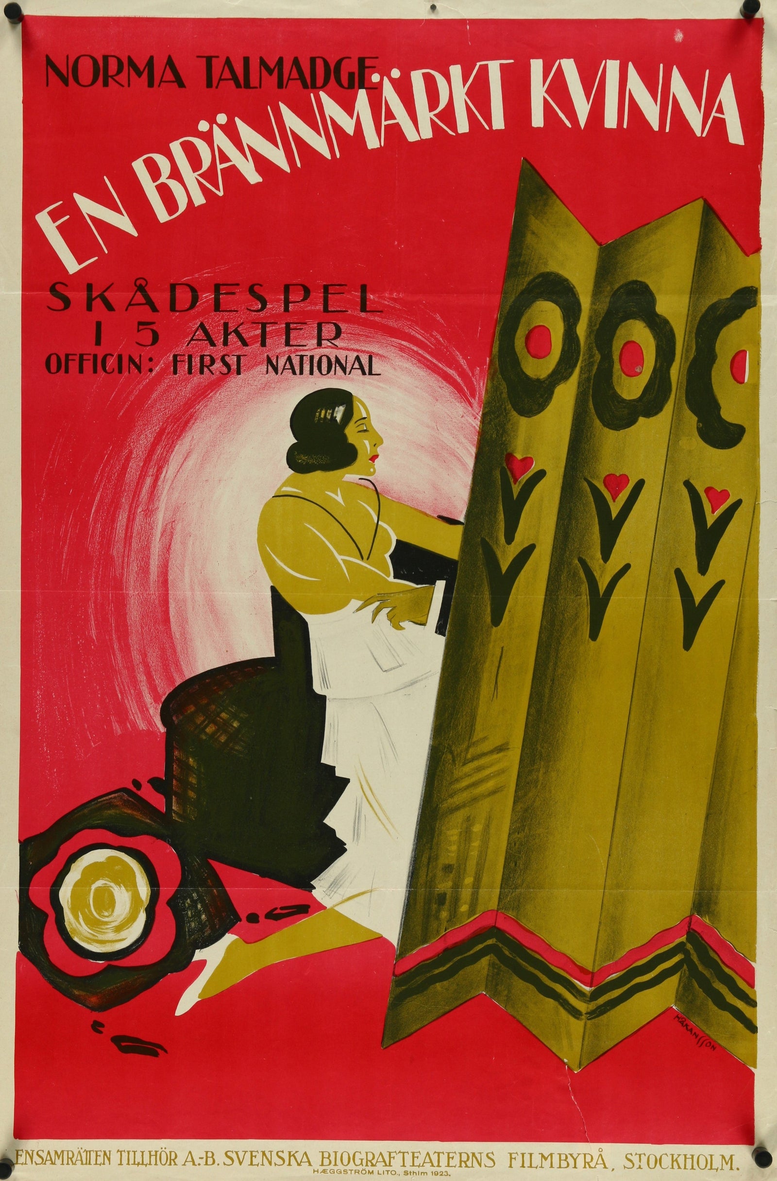 Branded Women Swedish - Authentic Vintage Poster