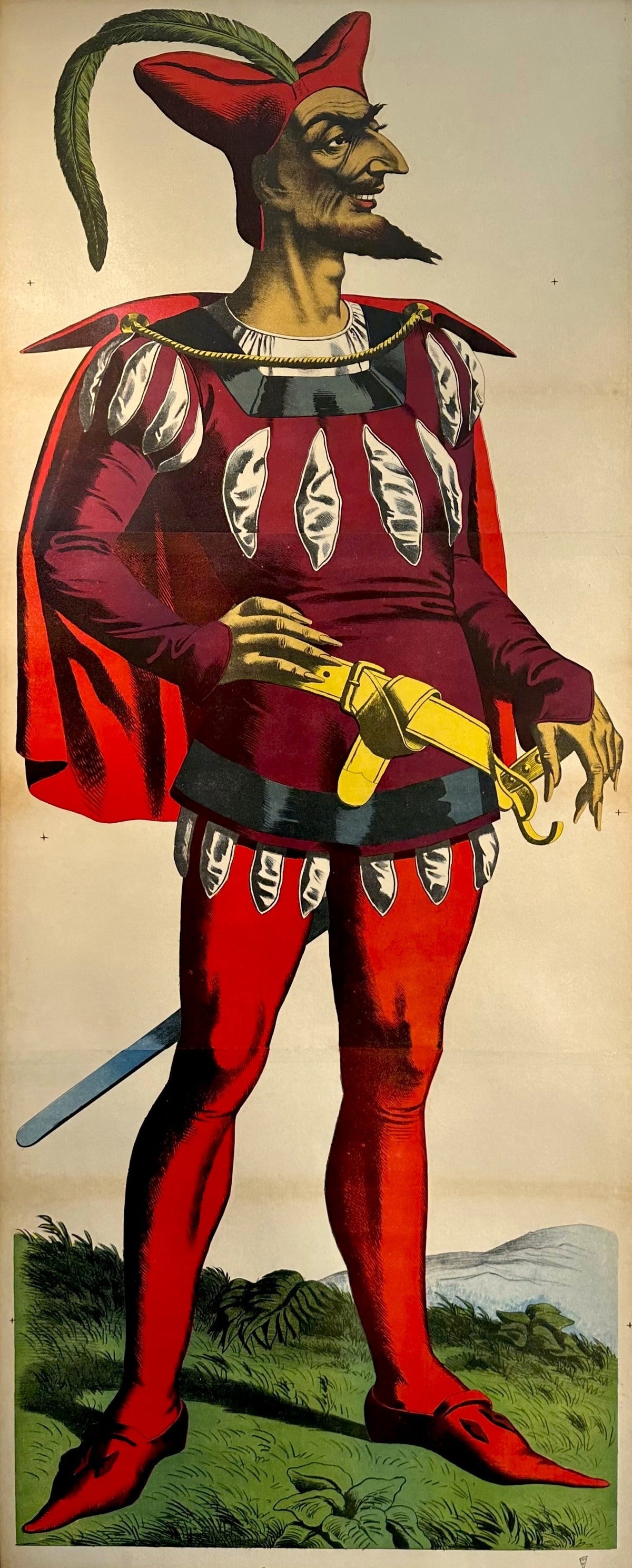 Wissembourg- Devil - Authentic Vintage Poster
