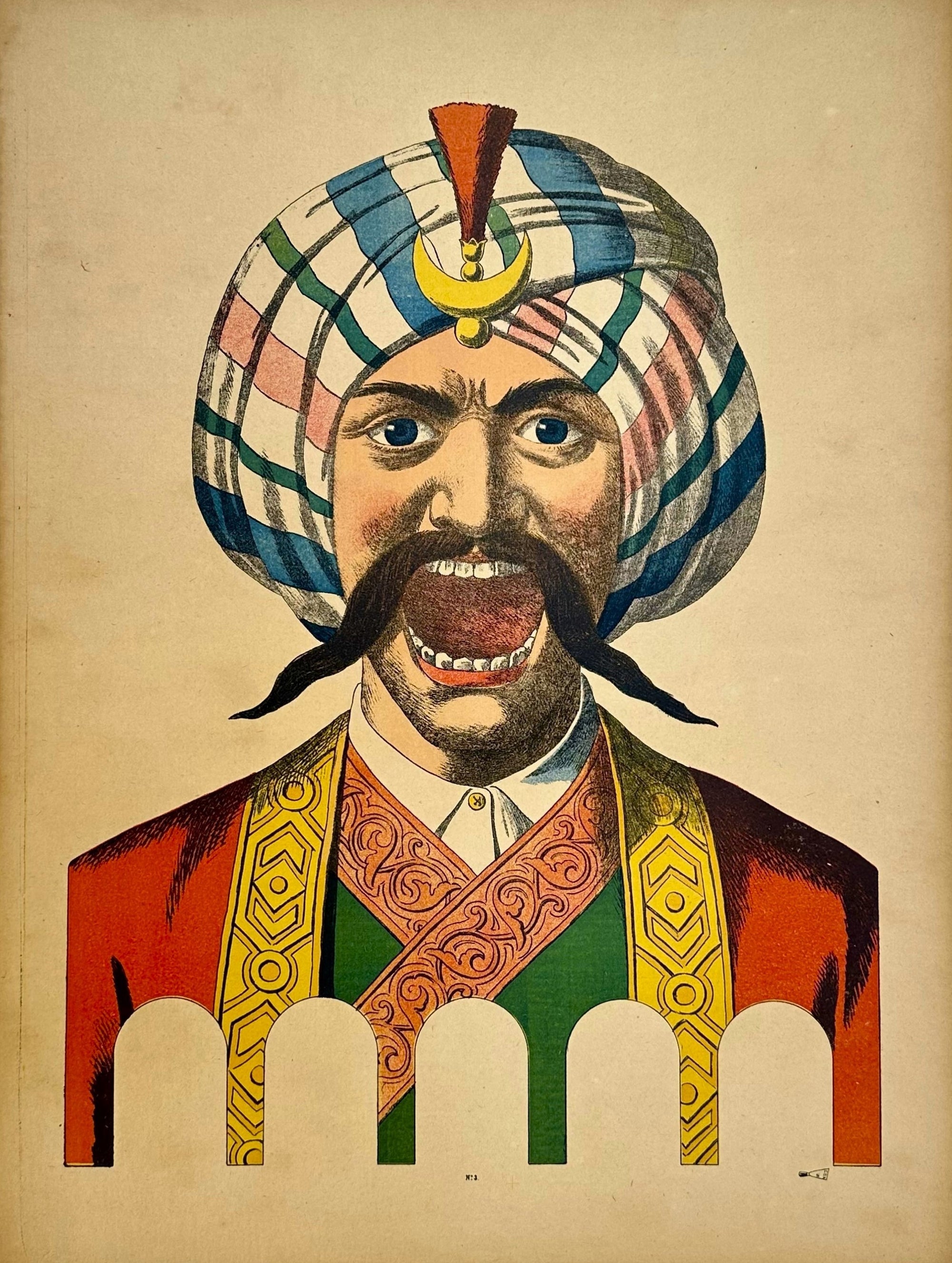 Wissembourg- Homme au Turban N°3 - Authentic Vintage Poster
