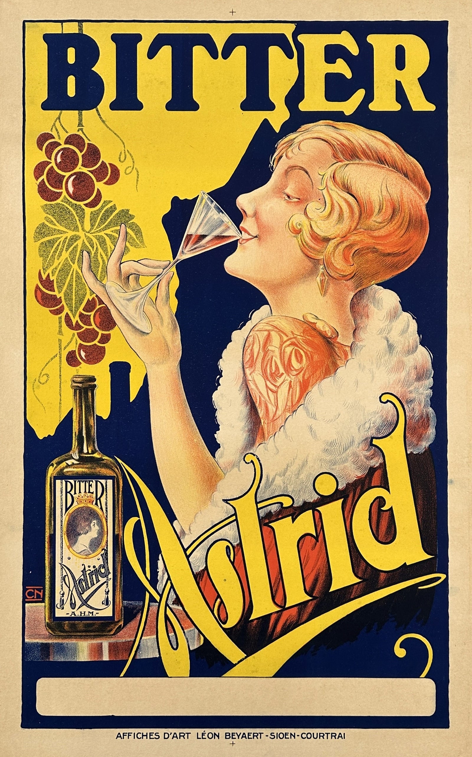 Bitter Astrid - Authentic Vintage Poster