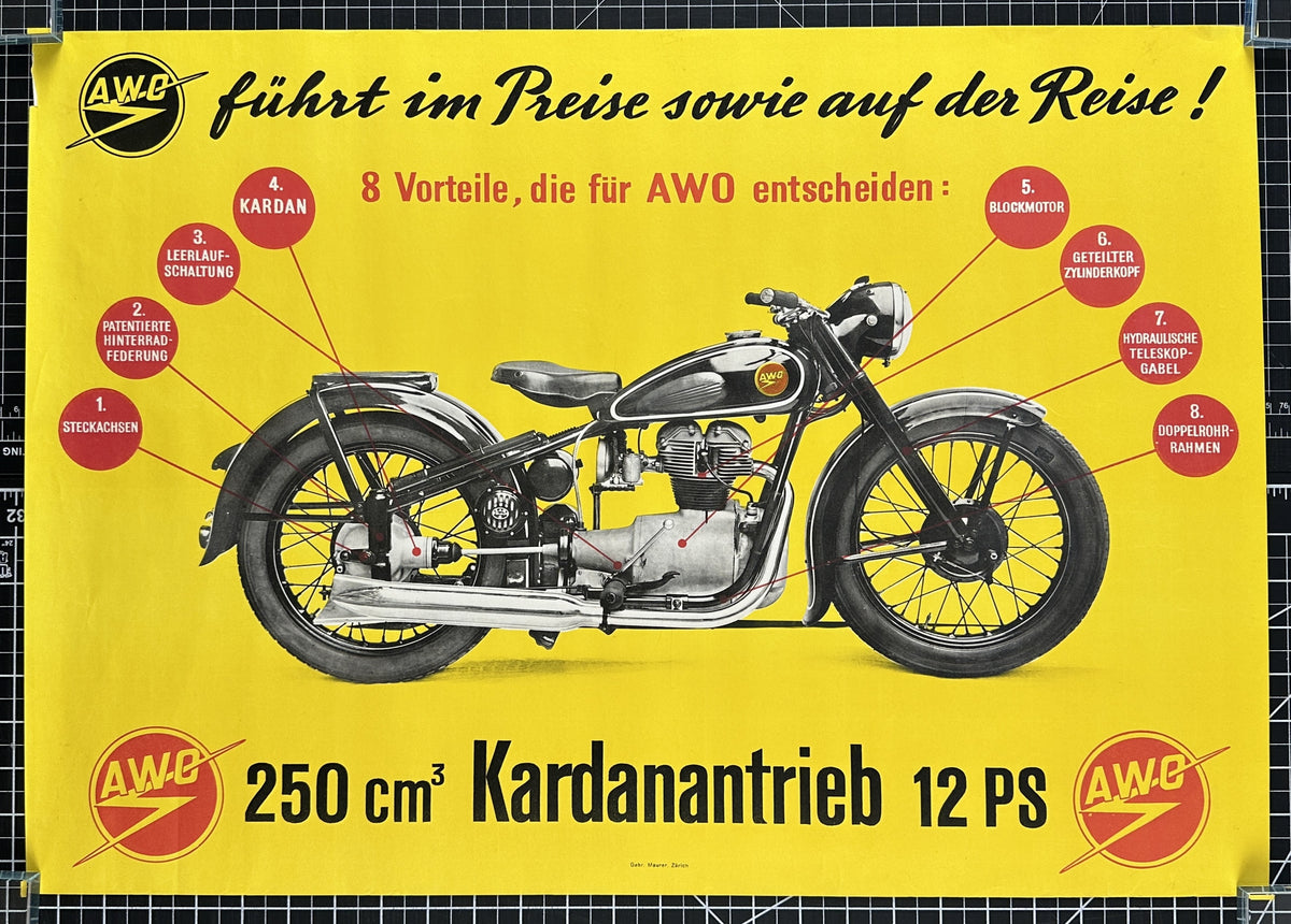 AWO 250 Motorcycle