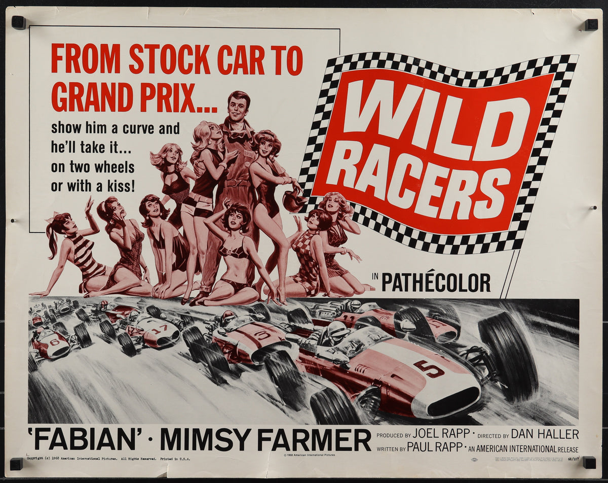 Wild Racers - Authentic Vintage Poster