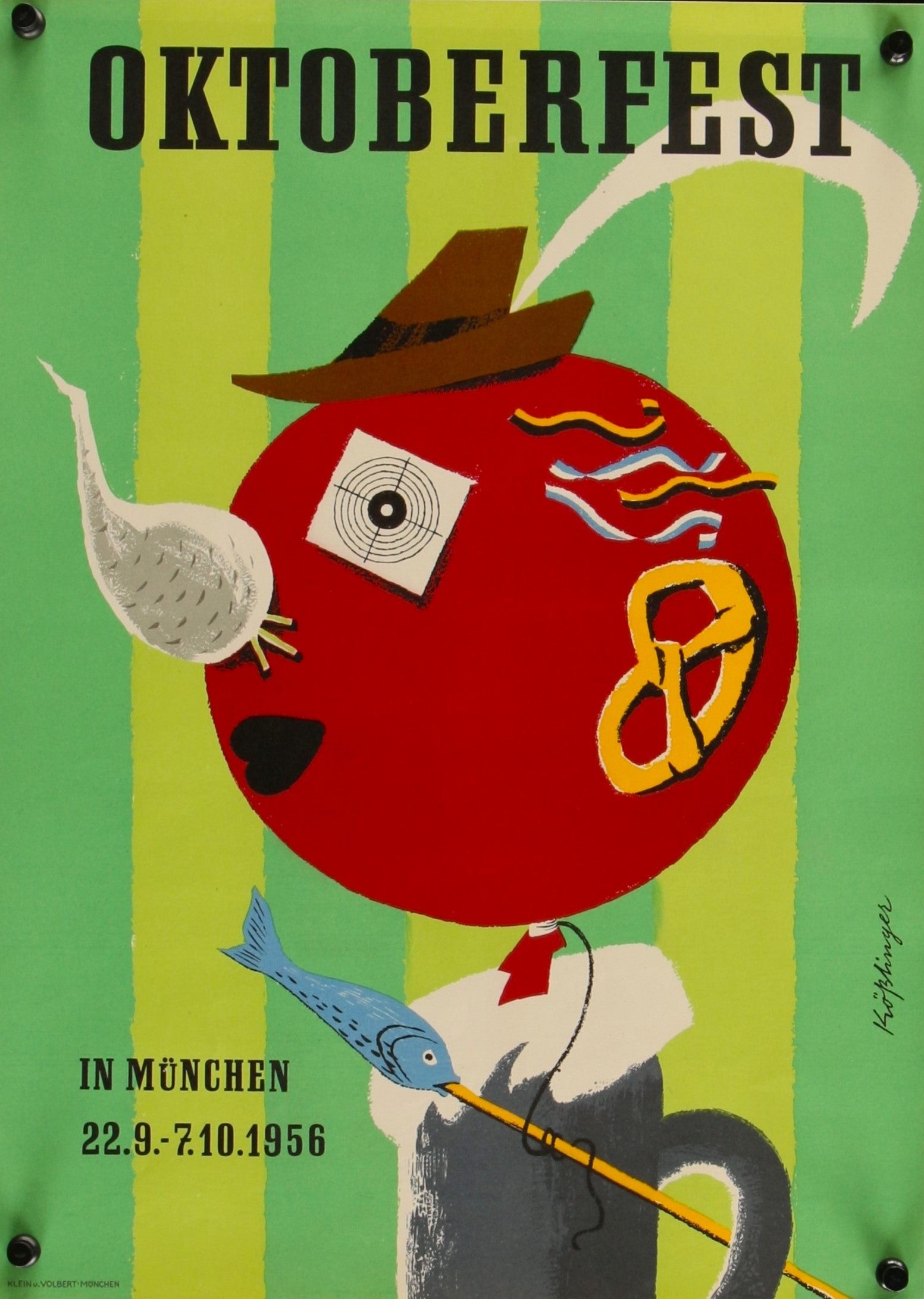 Oktoberfest - Authentic Vintage Poster
