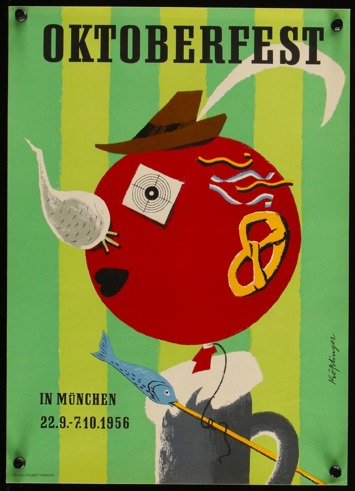 Oktoberfest - Authentic Vintage Poster