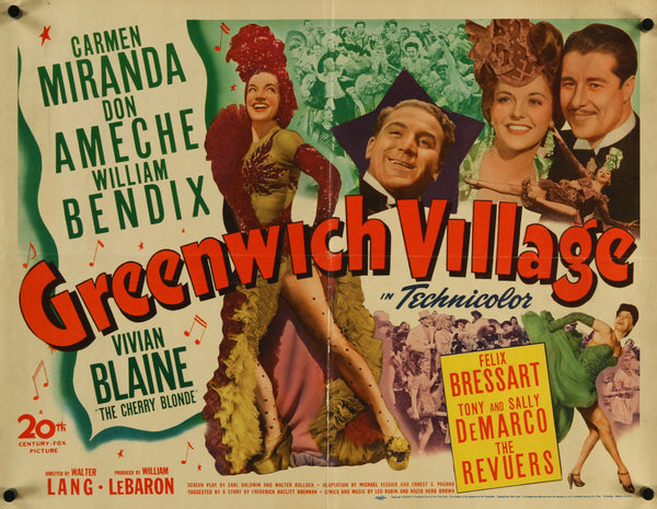 Greenwich Village - Authentic Vintage Poster