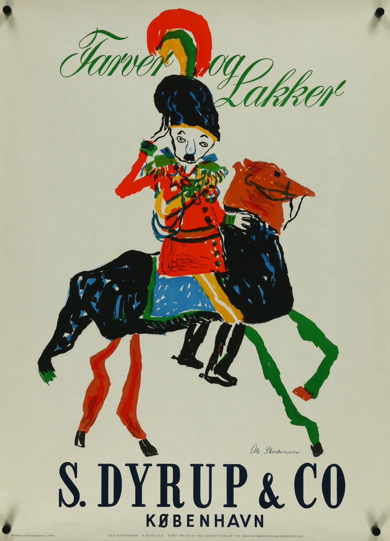 S. Dyrup & Co. by Ole Stockmarr - Authentic Vintage Poster