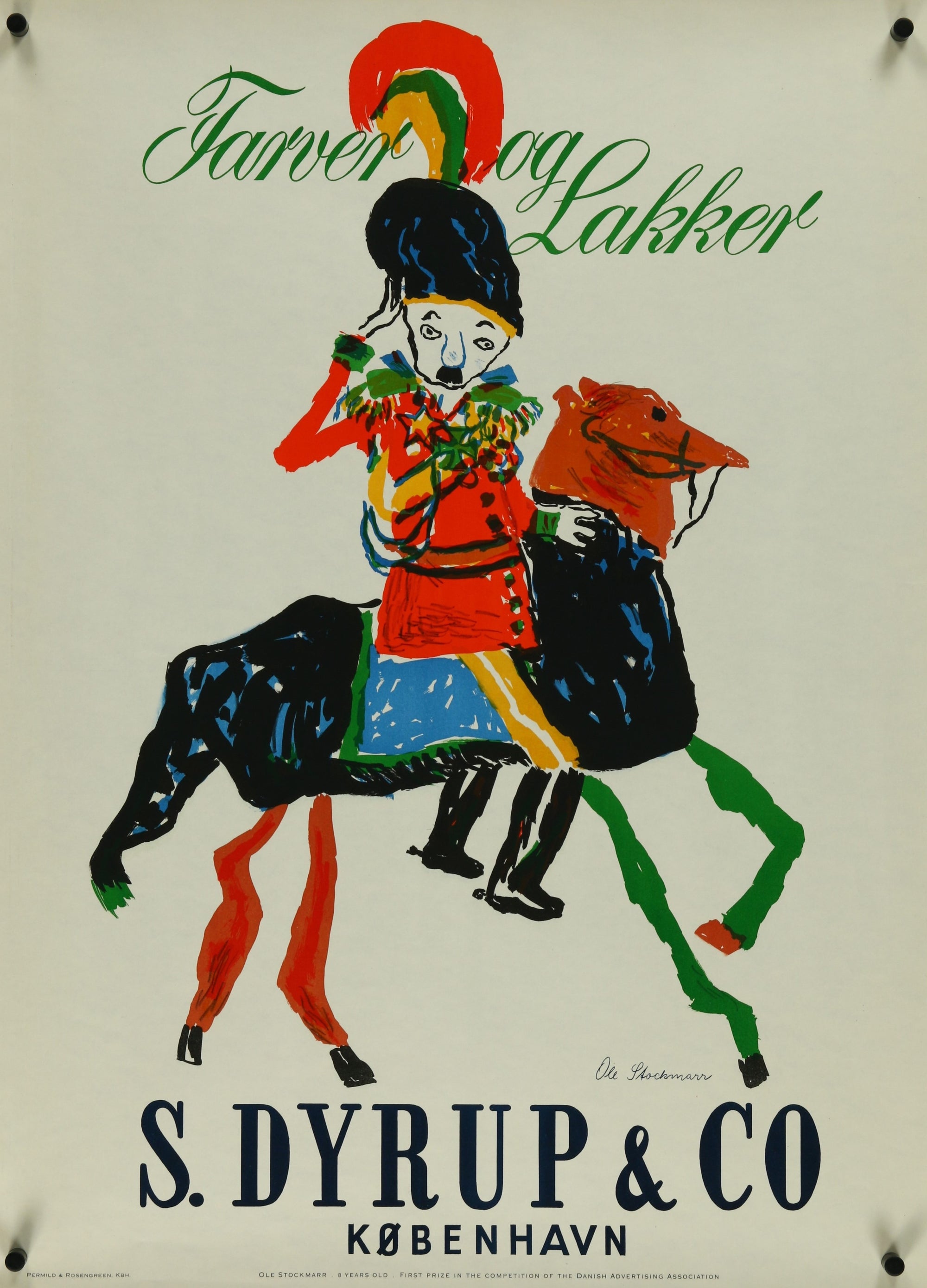 S. Dyrup & Co. by Ole Stockmarr - Authentic Vintage Poster