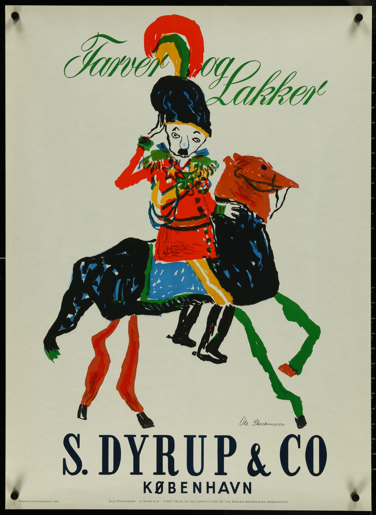 S. Dyrup &amp; Co. by Ole Stockmarr - Authentic Vintage Poster
