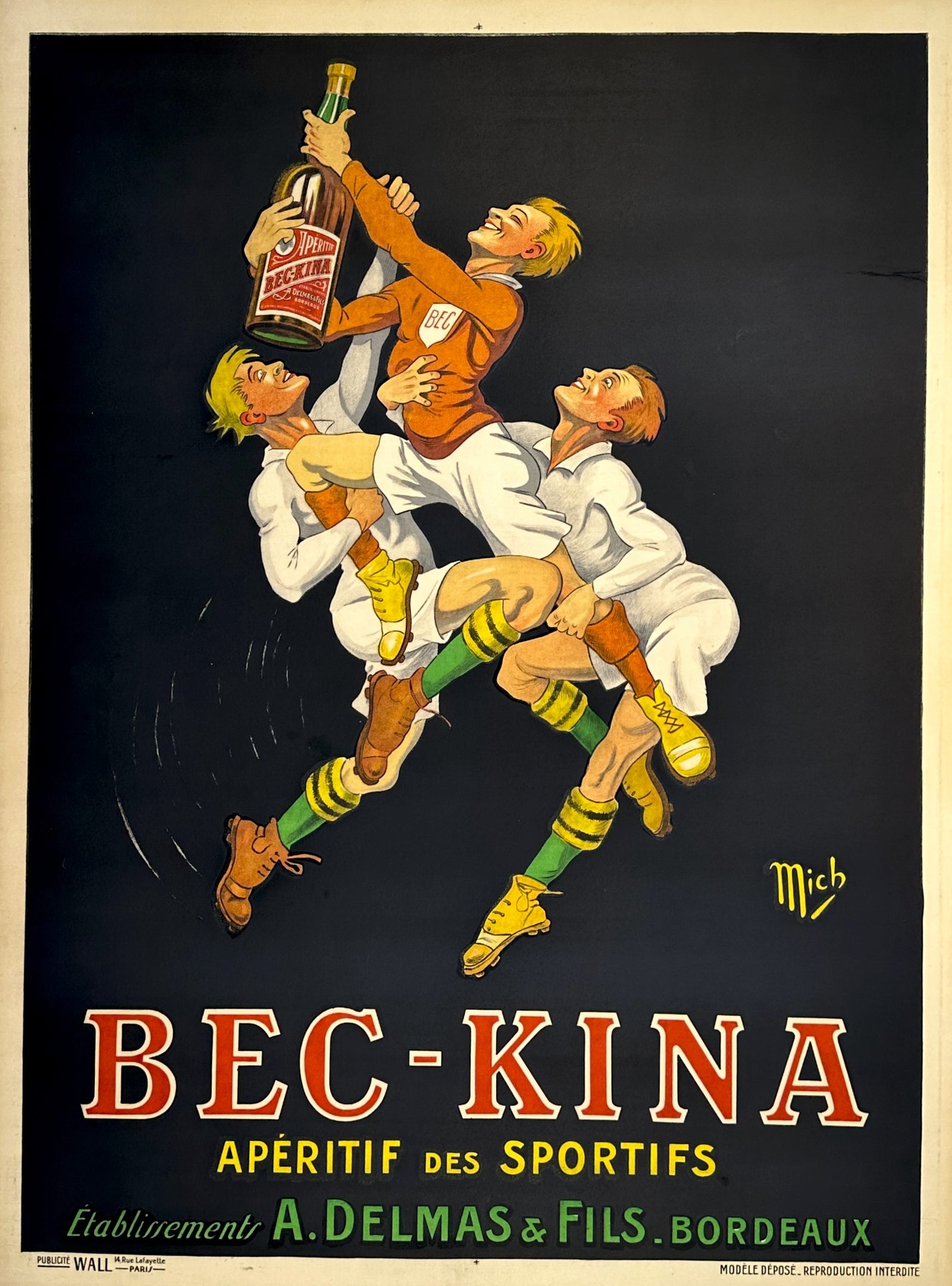 Bec-Kina - Authentic Vintage Poster