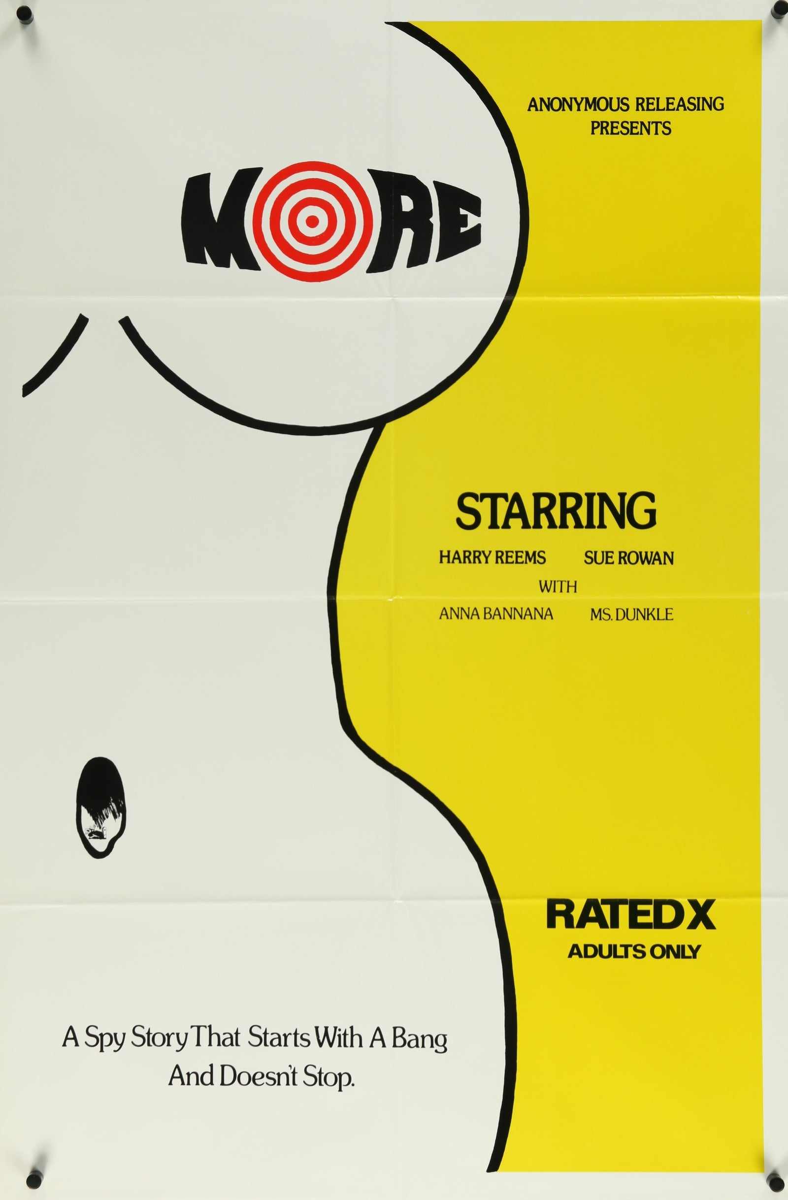 More- Rated X - Authentic Vintage Poster