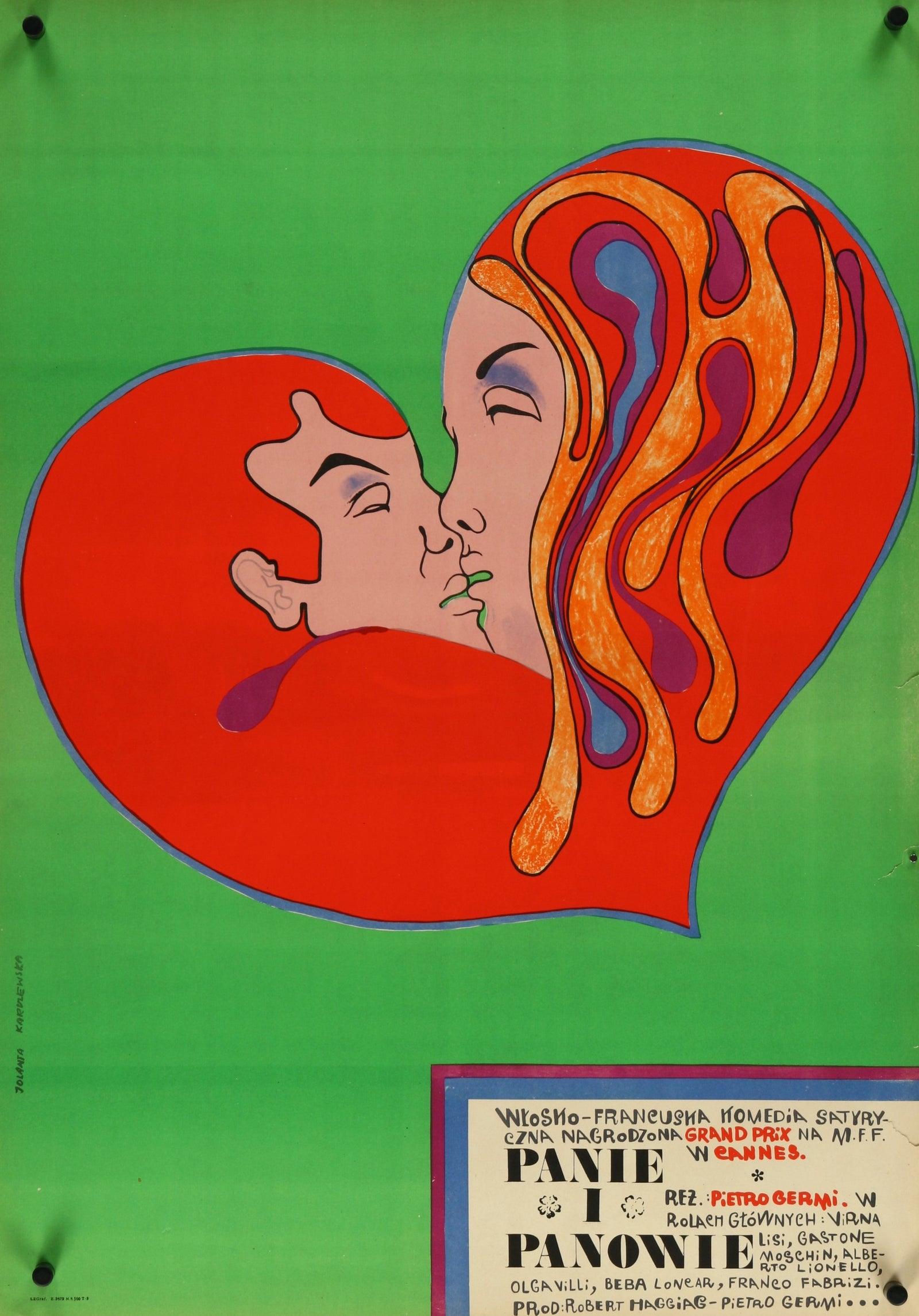 Birds, Bees and The Italians- Polish Release - Authentic Vintage Poster