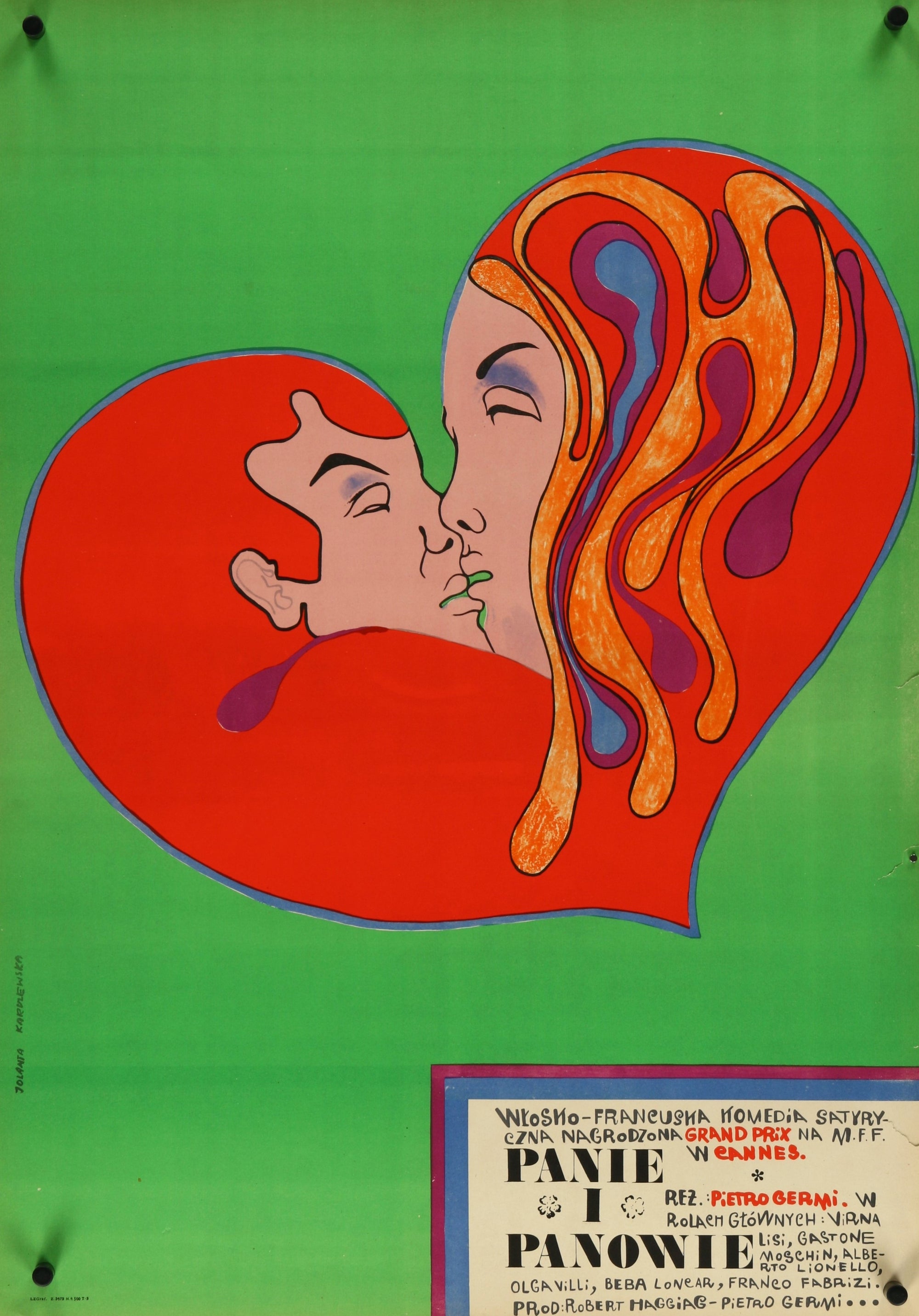 Birds, Bees and The Italians- Polish Release - Authentic Vintage Poster