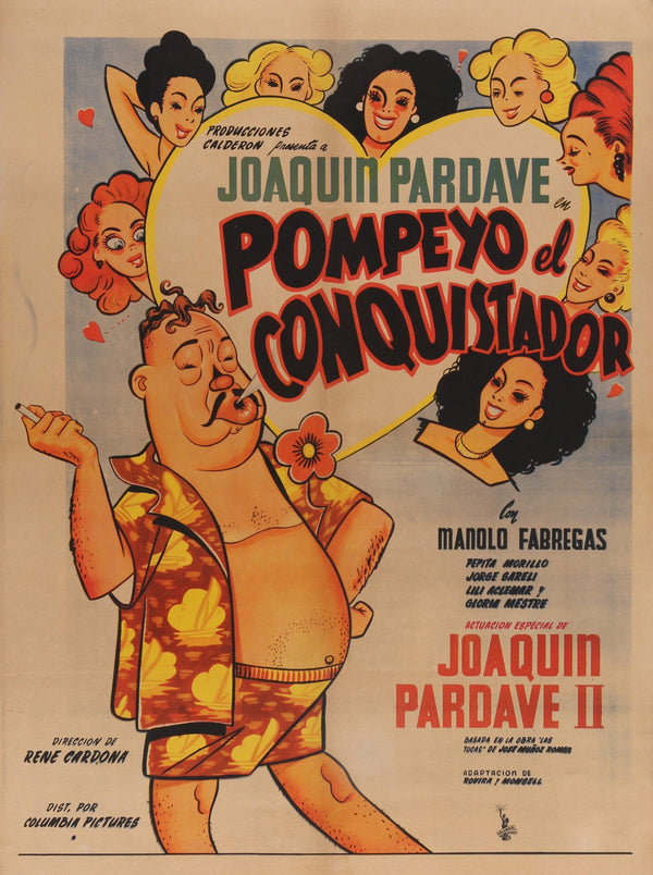 Pompeyo el Conquistador - Authentic Vintage Poster
