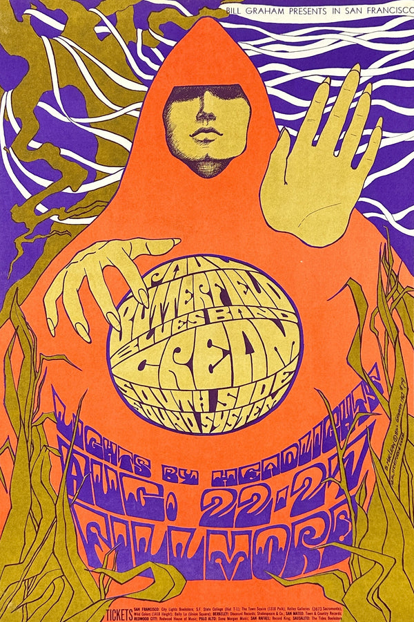 Cream- BG-79 - Authentic Vintage Poster