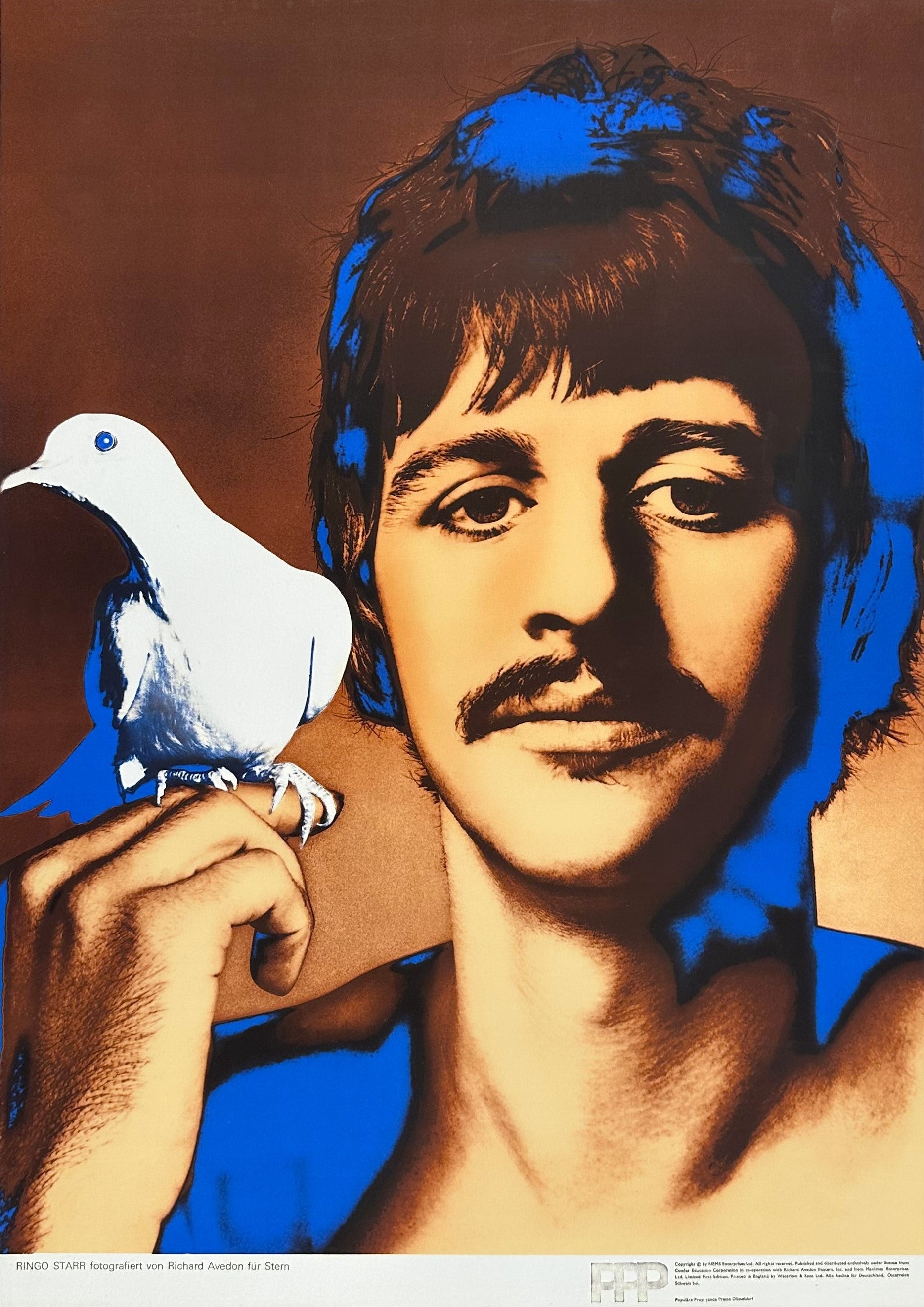 Ringo Starr- Richard Avedon Series - Authentic Vintage Poster
