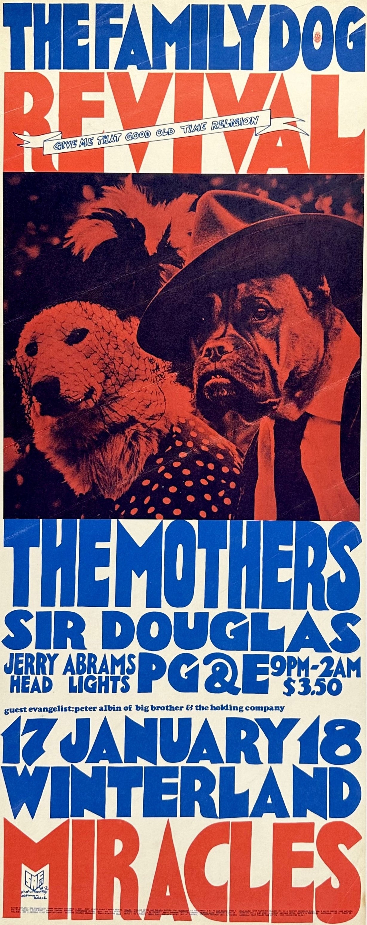 Revival- Family Dog - Authentic Vintage Poster