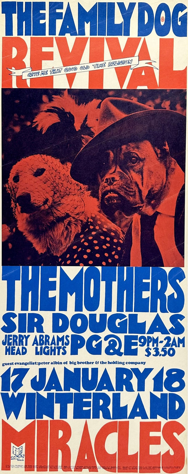 The Family Dog Revival - Authentic Vintage Poster