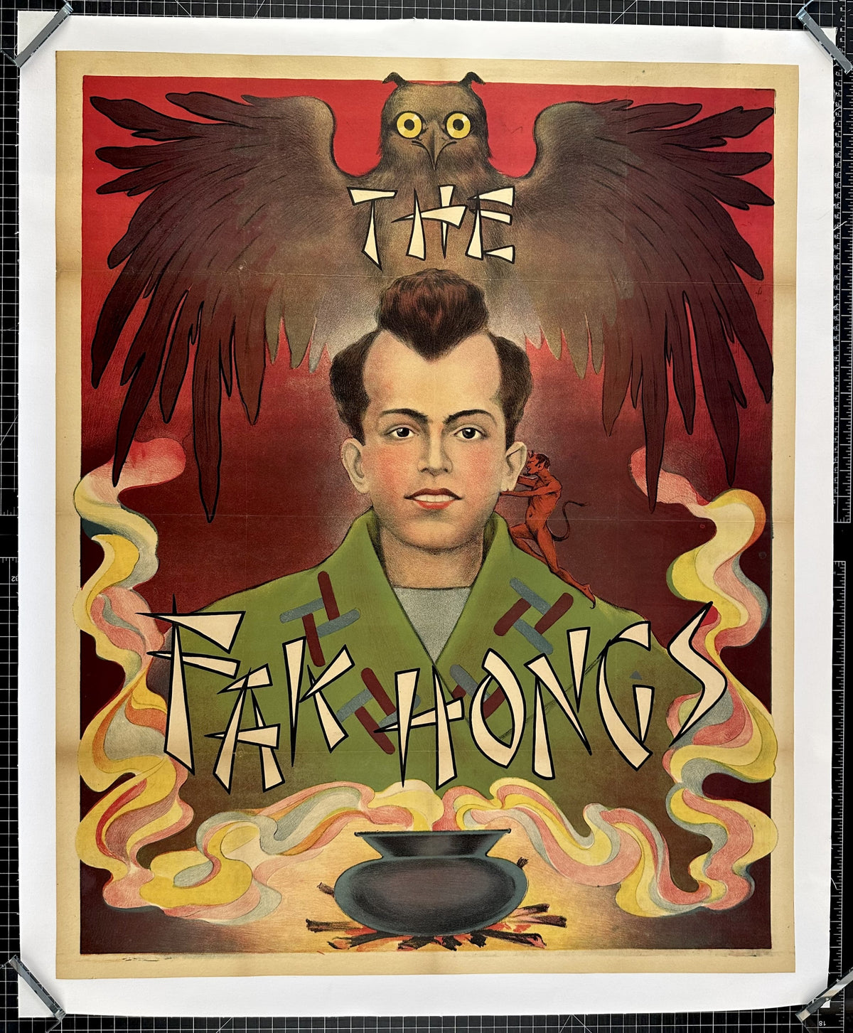 The Fak Hongs - Authentic Vintage Poster
