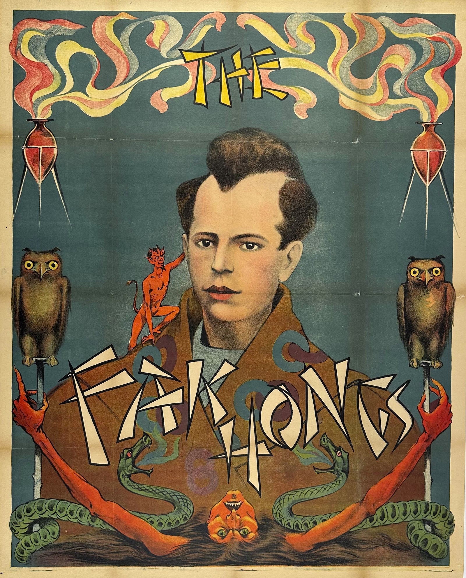 The Fak Hongs - Authentic Vintage Poster