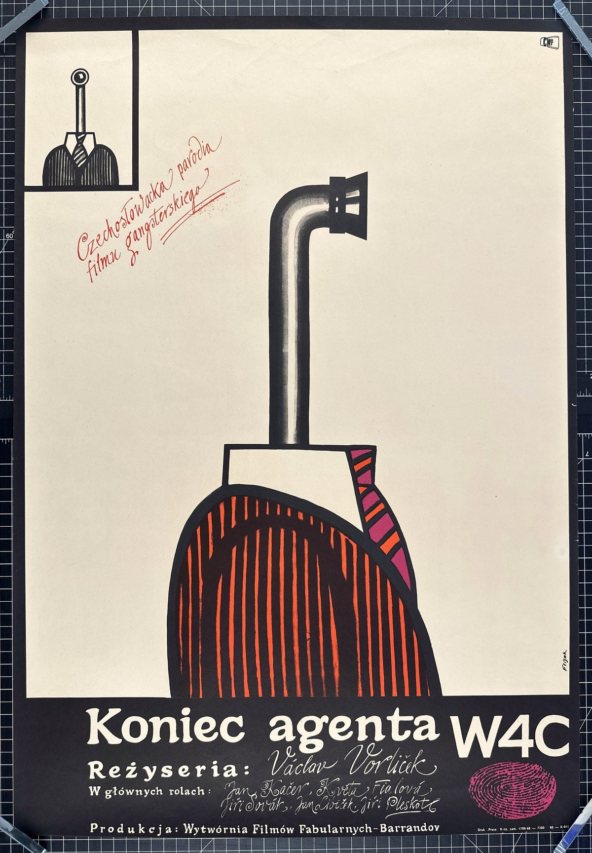 End of an Agent- James Bond Spoof - Authentic Vintage Poster