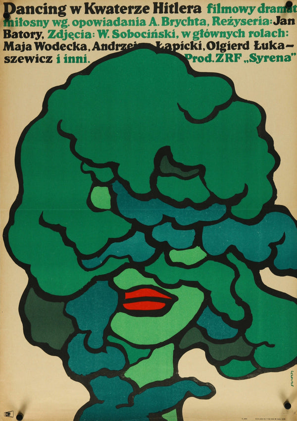 Dancing in Hitler's Headquarters- Polish Release - Authentic Vintage Poster