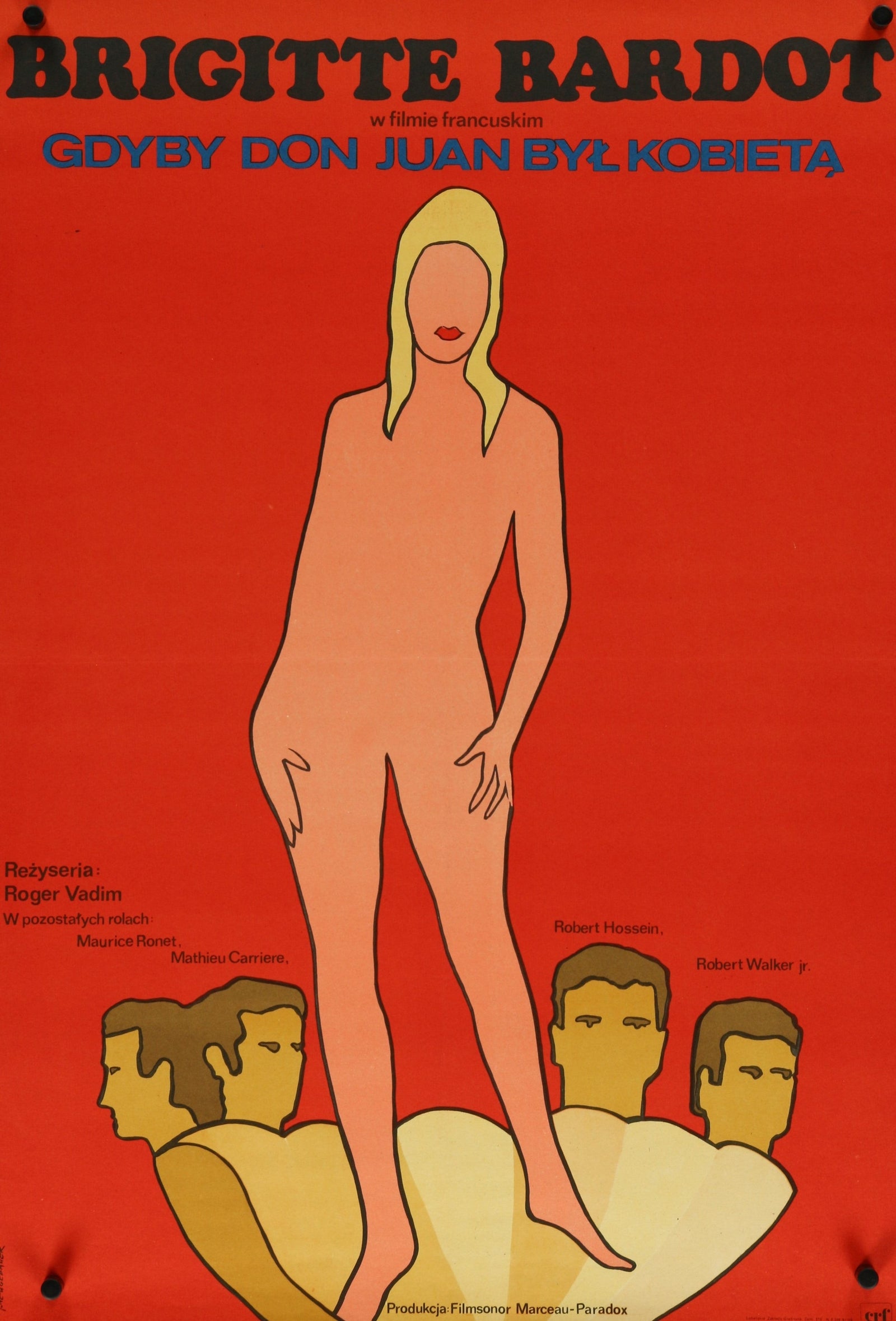 Ms. Don Juan- Polish Release - Authentic Vintage Poster