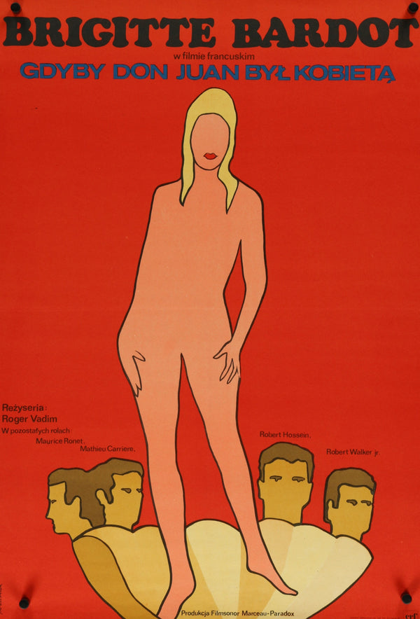 Ms. Don Juan- Polish Release - Authentic Vintage Poster