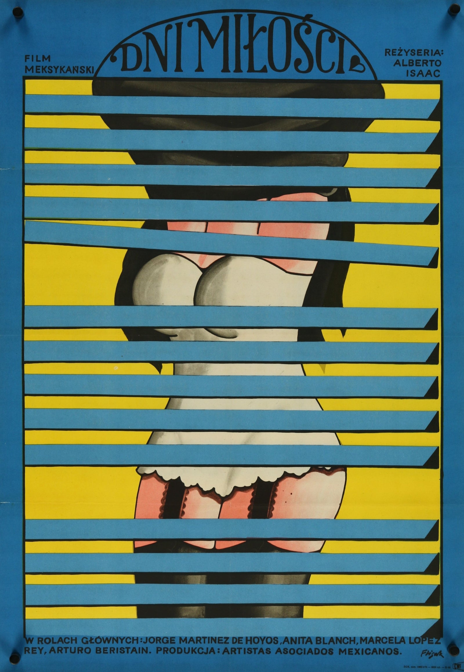 Dias de Amor- Polish Release - Authentic Vintage Poster