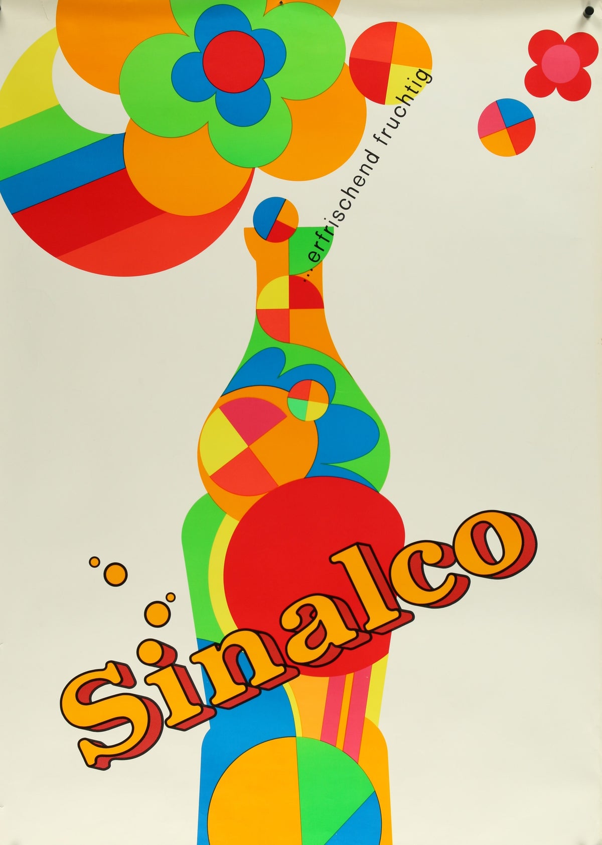 Sinalco- German Soft Drink - Authentic Vintage Poster
