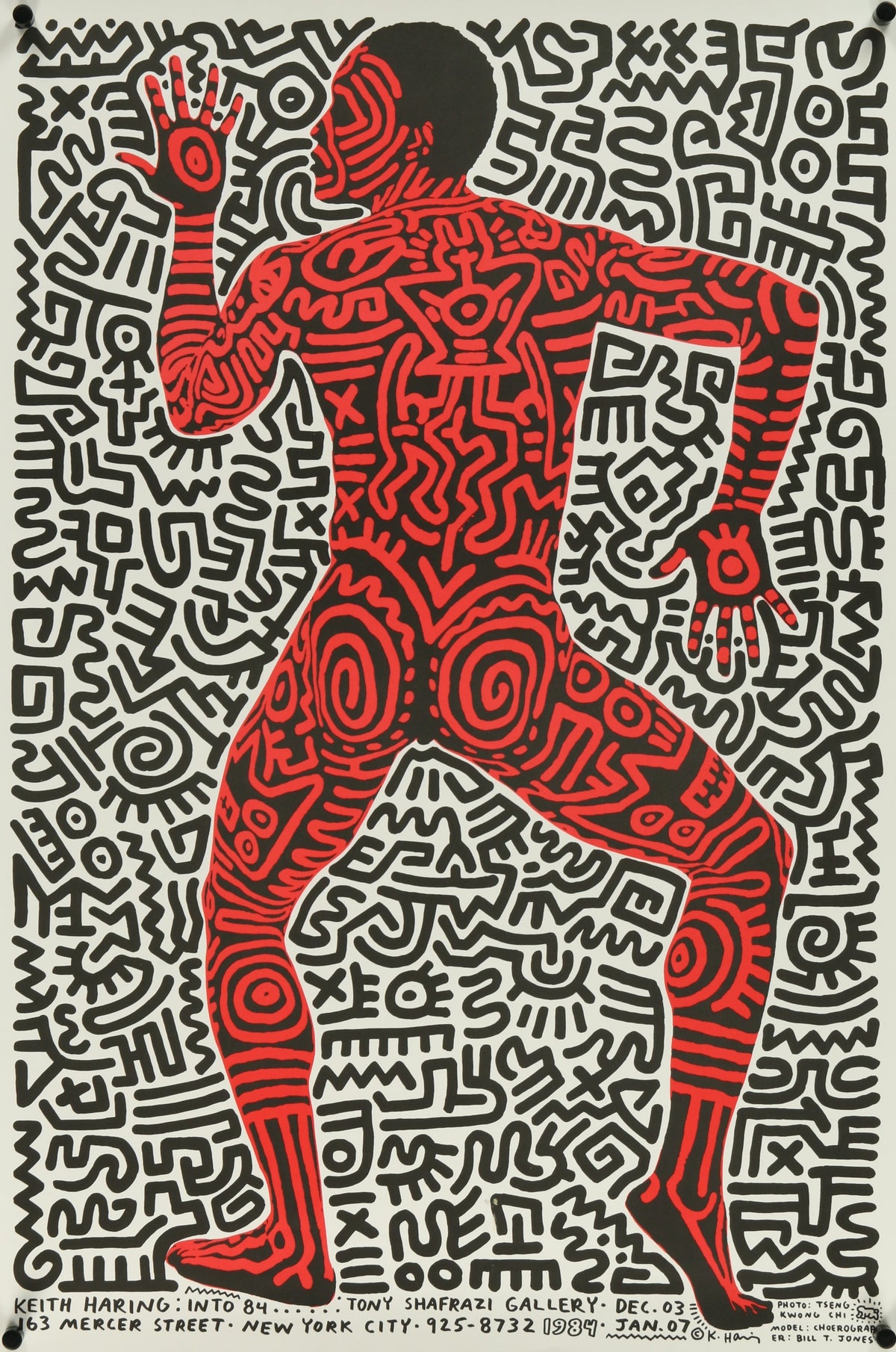 Keith Haring Exhibition- Into 84, NYC