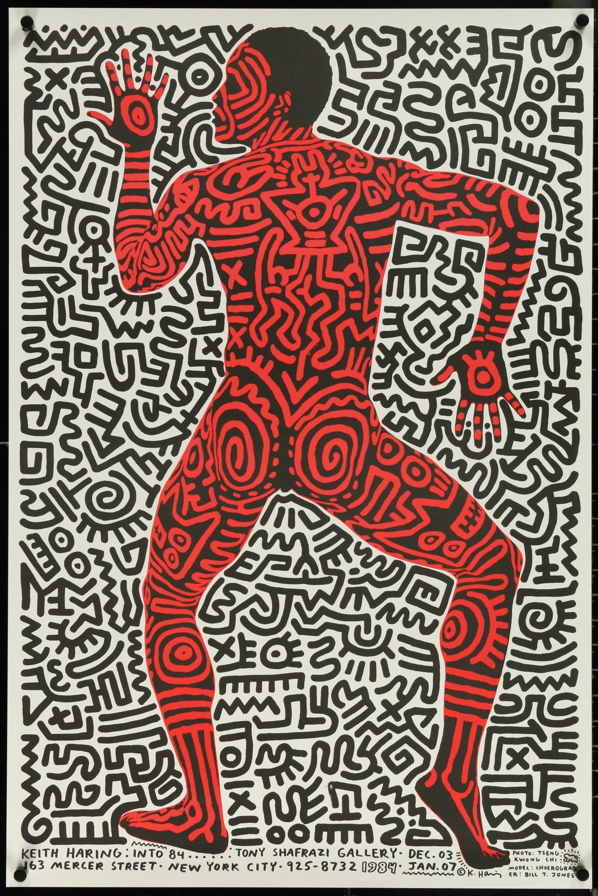 Keith Haring Exhibition- Into 84, NYC