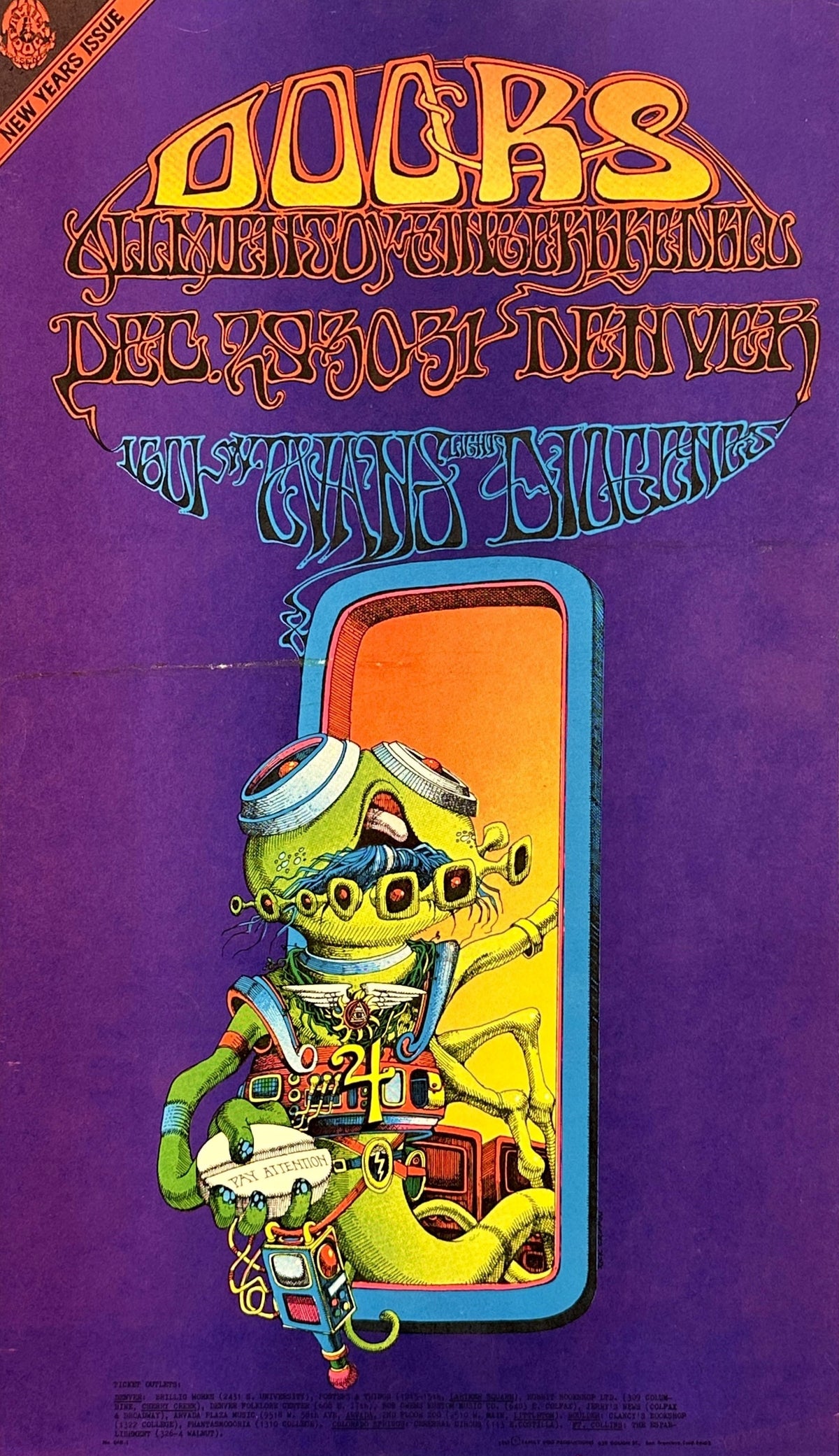 The Doors, Denver Family Dog- NYE