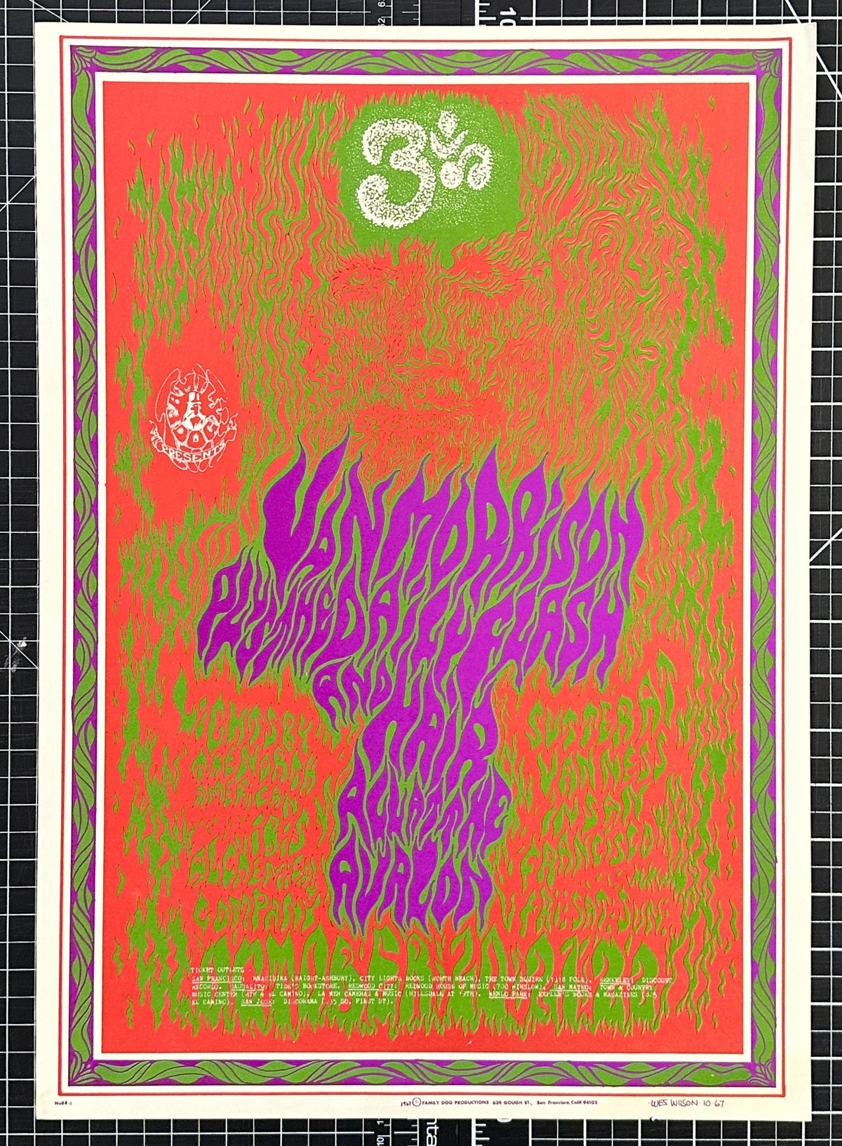 Van Morrison- FD-88 - Authentic Vintage Poster