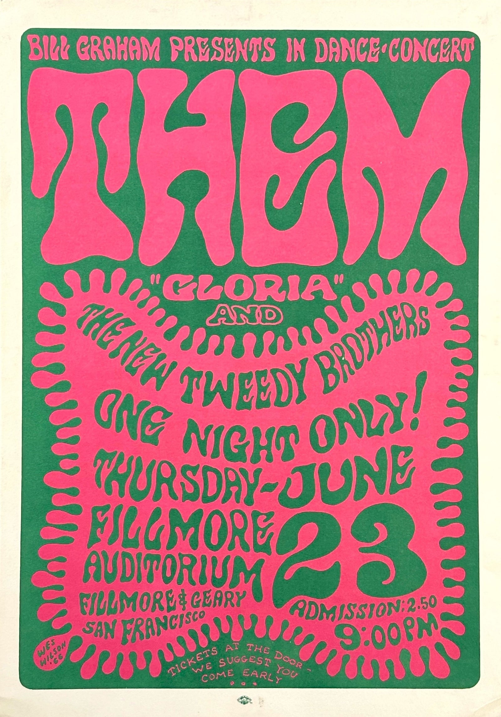 Them- BG-12 - Authentic Vintage Poster