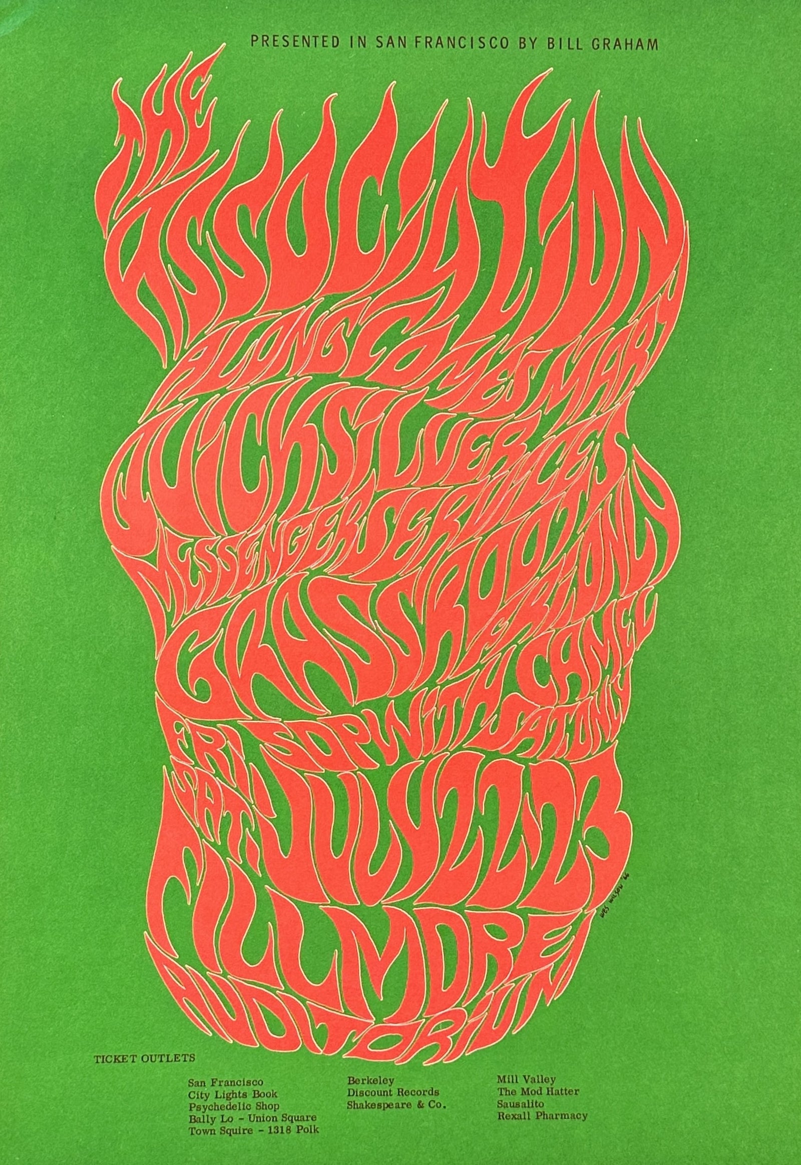 Quicksilver Messenger Service- BG-18 - Authentic Vintage Poster