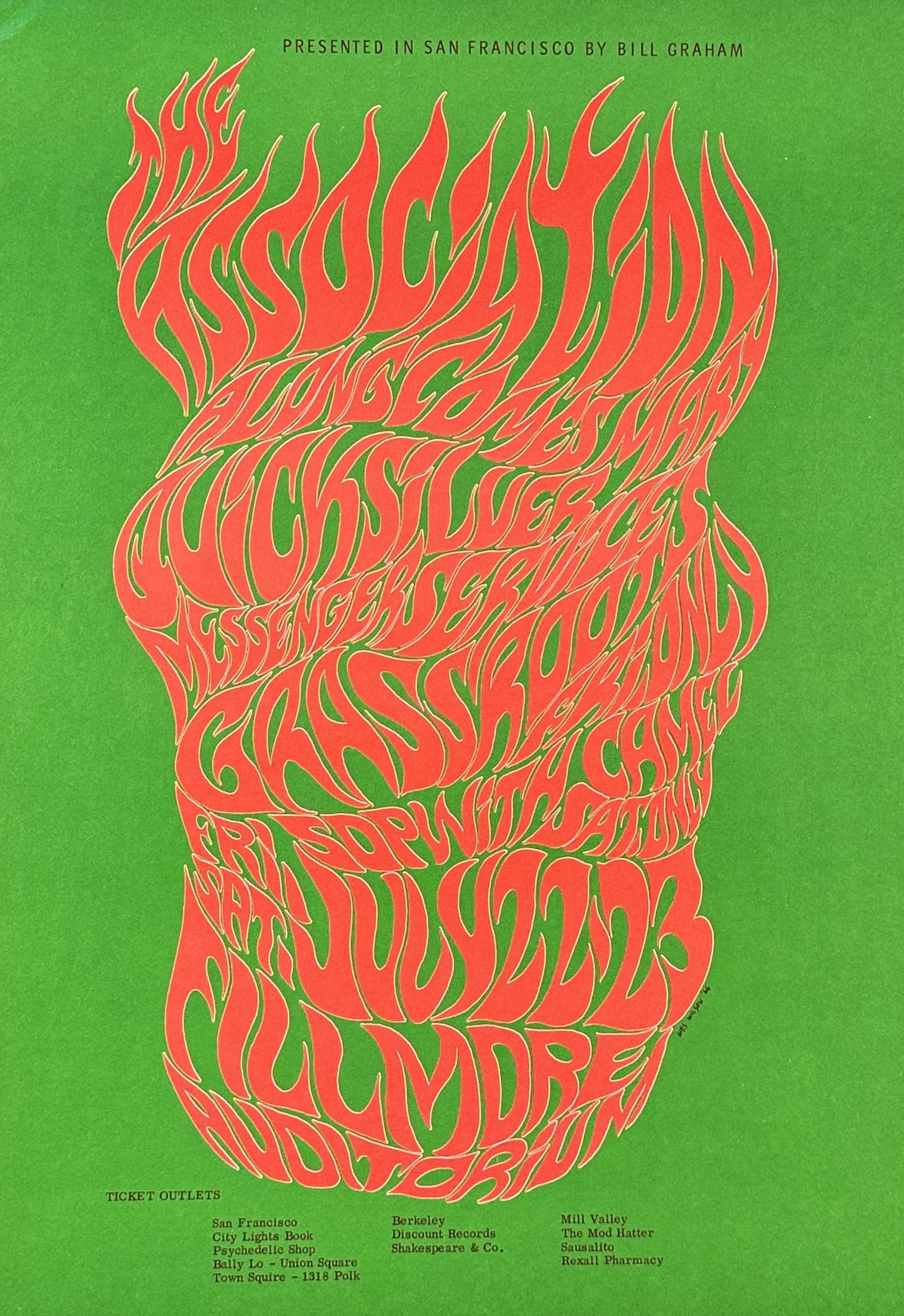 Quicksilver Messenger Service- BG-18 - Authentic Vintage Poster