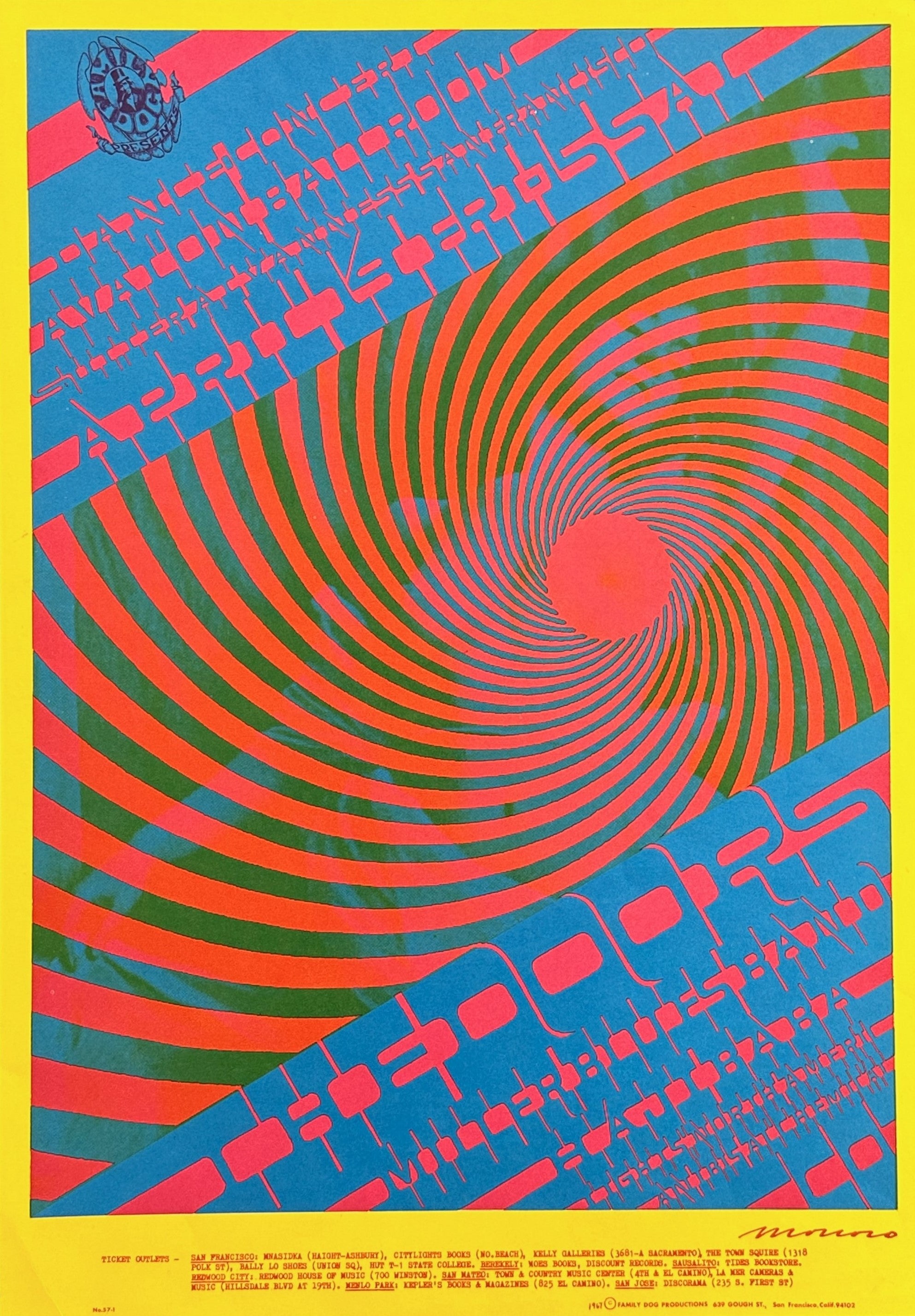 The Doors- FD-57 - Authentic Vintage Poster