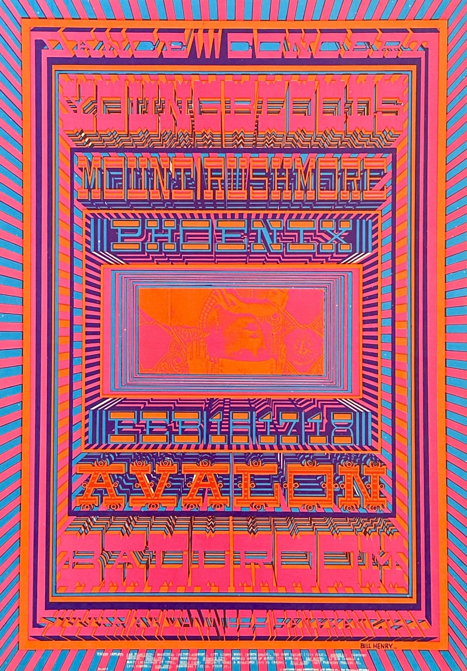 Youngbloods, Mount Rushmore- FD-106 - Authentic Vintage Poster